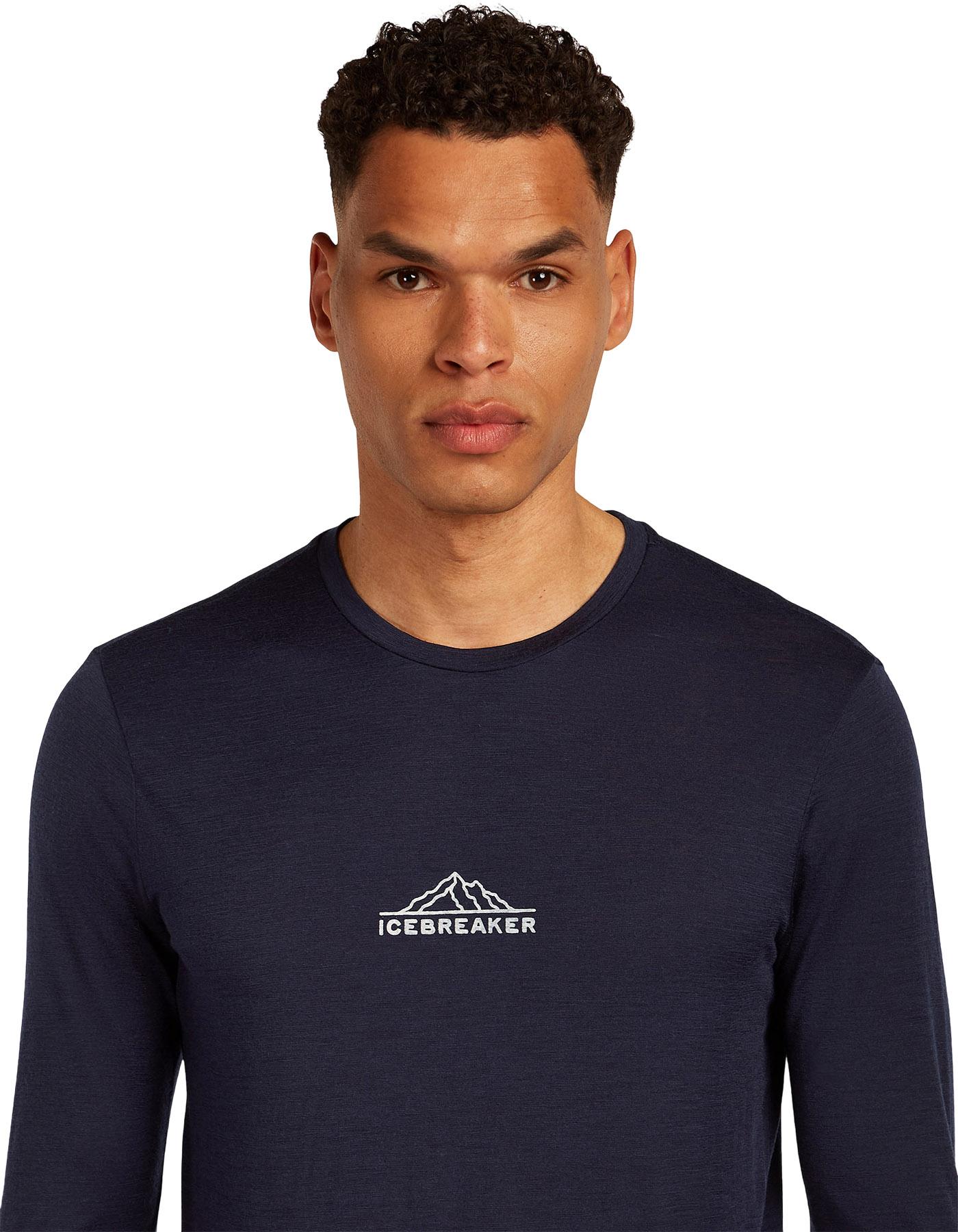 Product gallery image number 3 for product T-shirt à manches longues en mérinos 150 Tech Lite Road To Cook - Homme