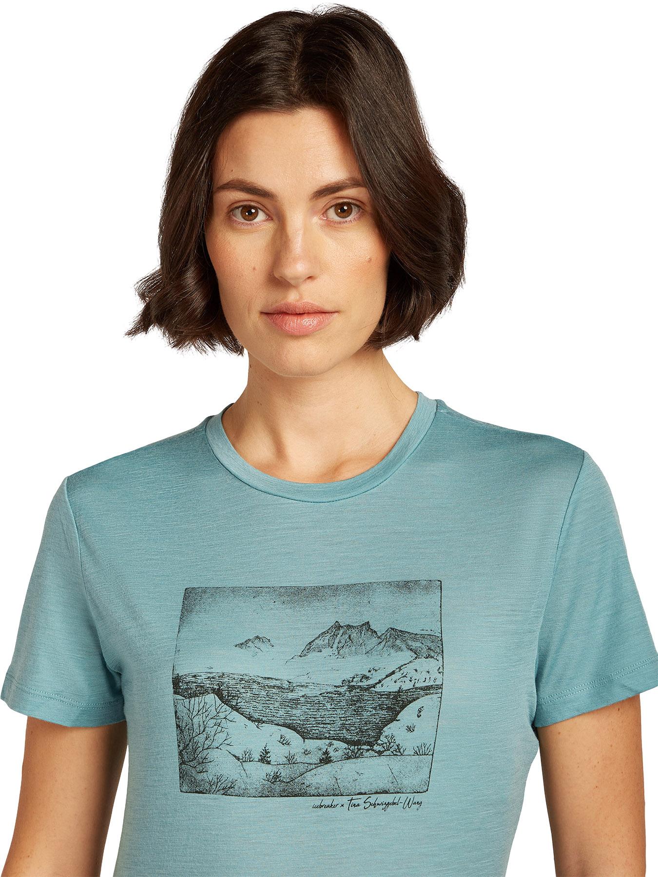 Product gallery image number 3 for product Merino 150 Tech Lite Terrain Short Sleeve T-Shirt - Women's