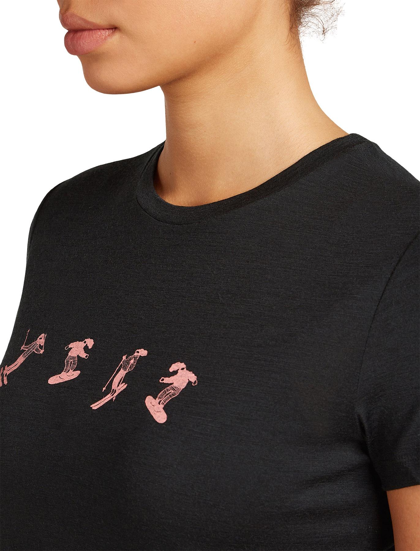 Product gallery image number 4 for product Merino 150 Tech Lite Snow Day Short Sleeve T-Shirt - Women's