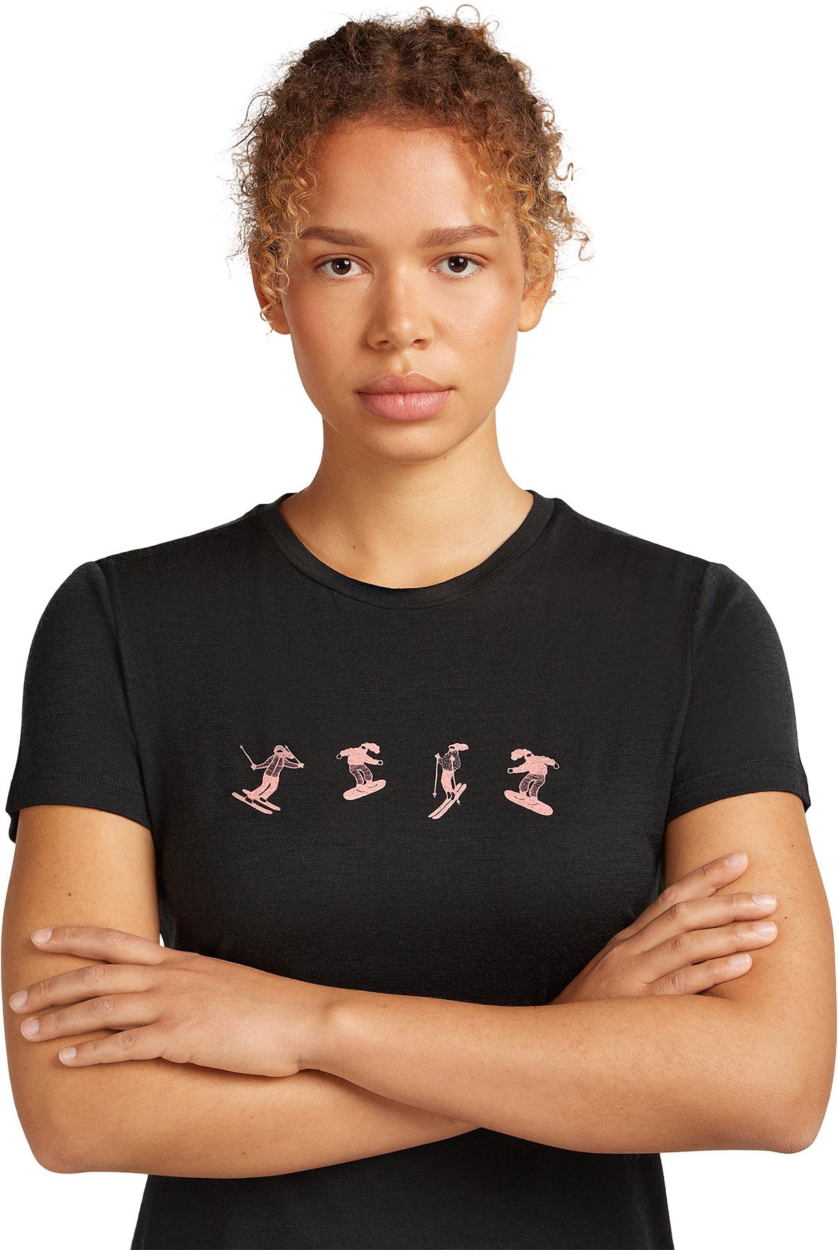 Product gallery image number 6 for product Merino 150 Tech Lite Snow Day Short Sleeve T-Shirt - Women's
