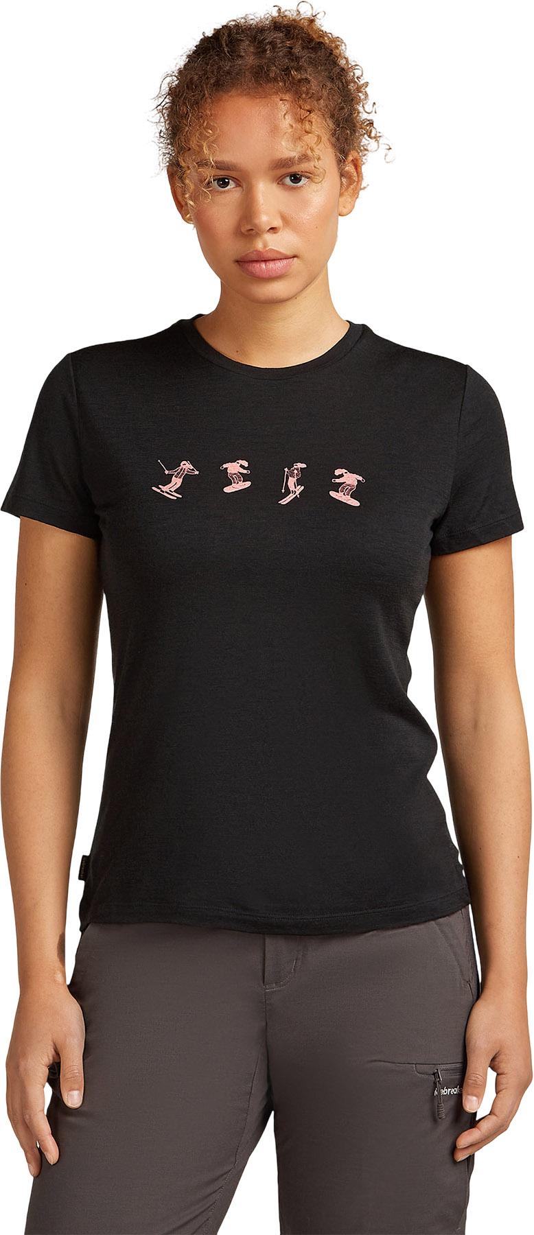 Product gallery image number 2 for product Merino 150 Tech Lite Snow Day Short Sleeve T-Shirt - Women's