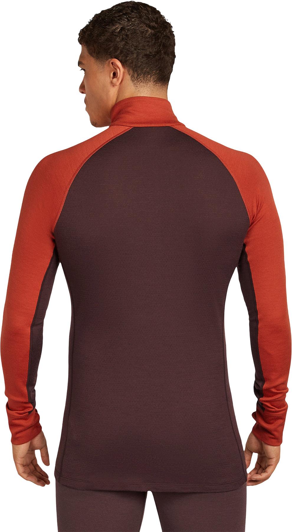 Numéro de l'image de la galerie de produits 7 pour le produit Haut thermique à demi-glissière et manches longues en mérinos 260 ZoneKnit - Homme
