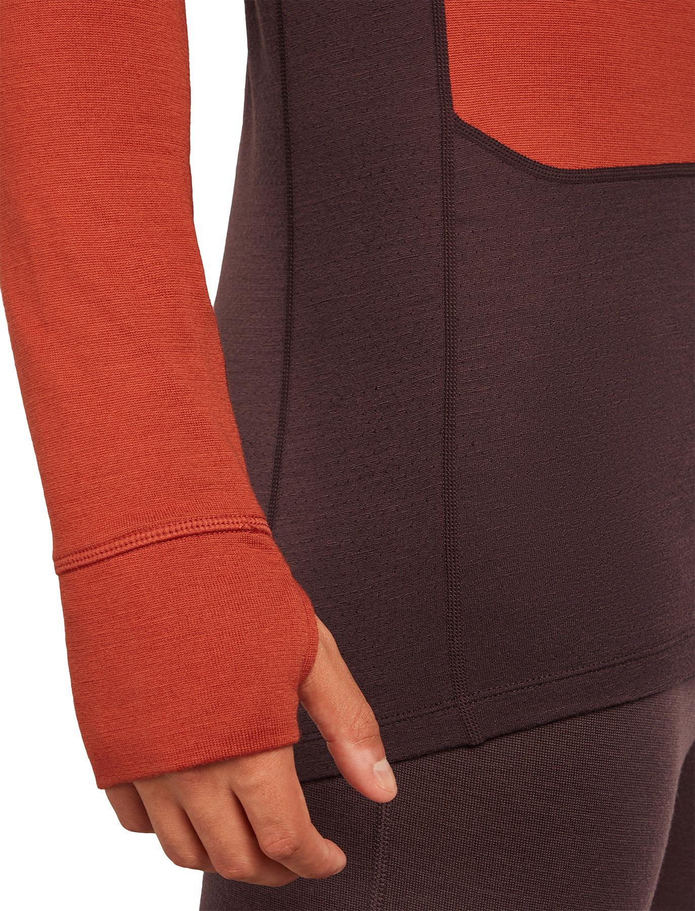 Numéro de l'image de la galerie de produits 4 pour le produit Haut thermique à demi-glissière et manches longues en mérinos 260 ZoneKnit - Homme