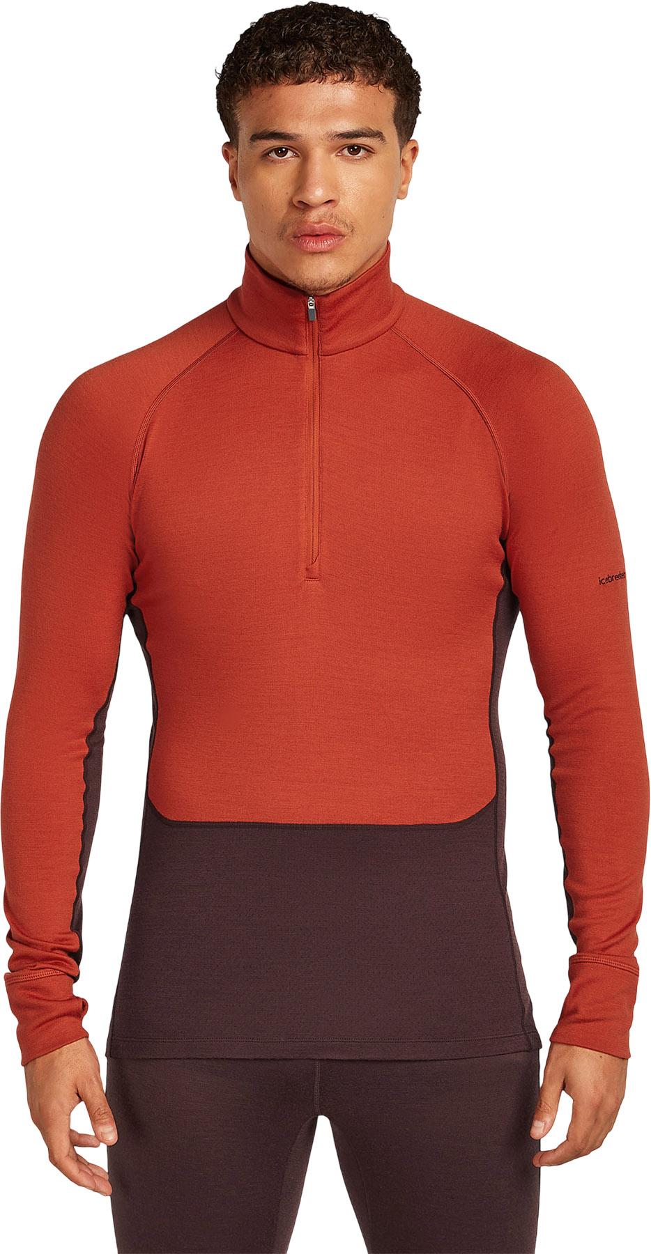 Numéro de l'image de la galerie de produits 5 pour le produit Haut thermique à demi-glissière et manches longues en mérinos 260 ZoneKnit - Homme