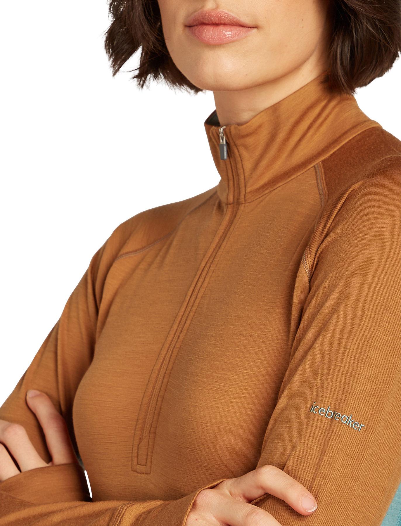 Product gallery image number 4 for product Merino 200 ZoneKnit Long Sleeve Half Zip Thermal Top - Women's