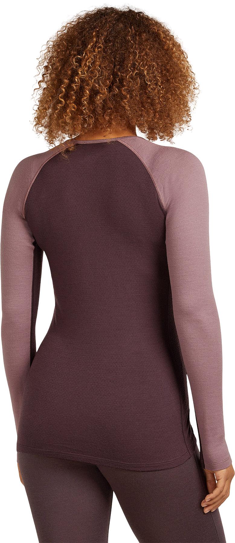 Numéro de l'image de la galerie de produits 4 pour le produit Haut thermique à manches longues et col rond en mérinos 260 ZoneKnit - Femme
