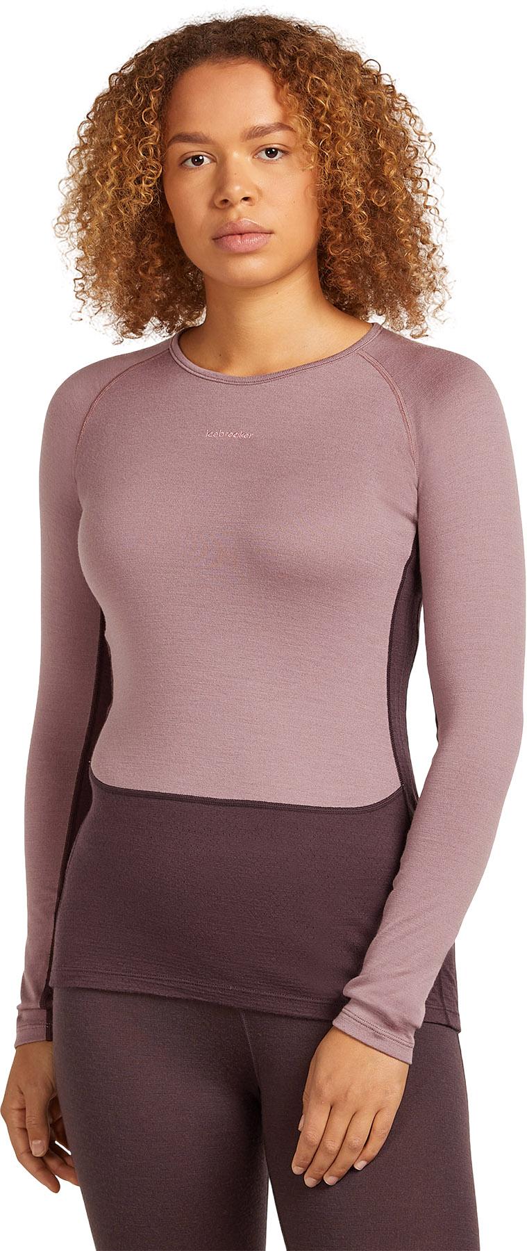 Numéro de l'image de la galerie de produits 8 pour le produit Haut thermique à manches longues et col rond en mérinos 260 ZoneKnit - Femme
