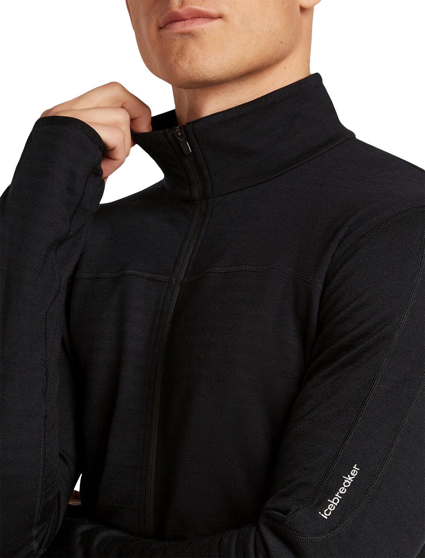 Product gallery image number 5 for product 300 RealFleece Descender Merino Blend Long Sleeve Zip Jacket - Men's 