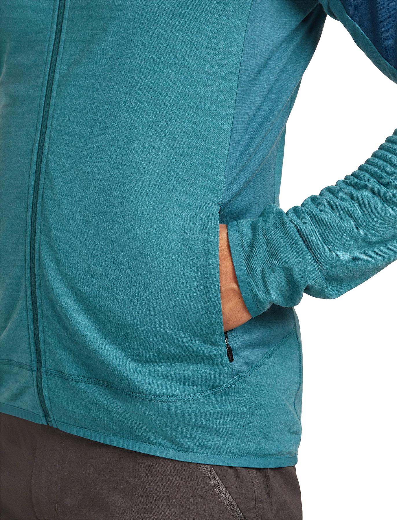 Product gallery image number 9 for product 300 RealFleece Descender Merino Blend Long Sleeve Zip Jacket - Men's