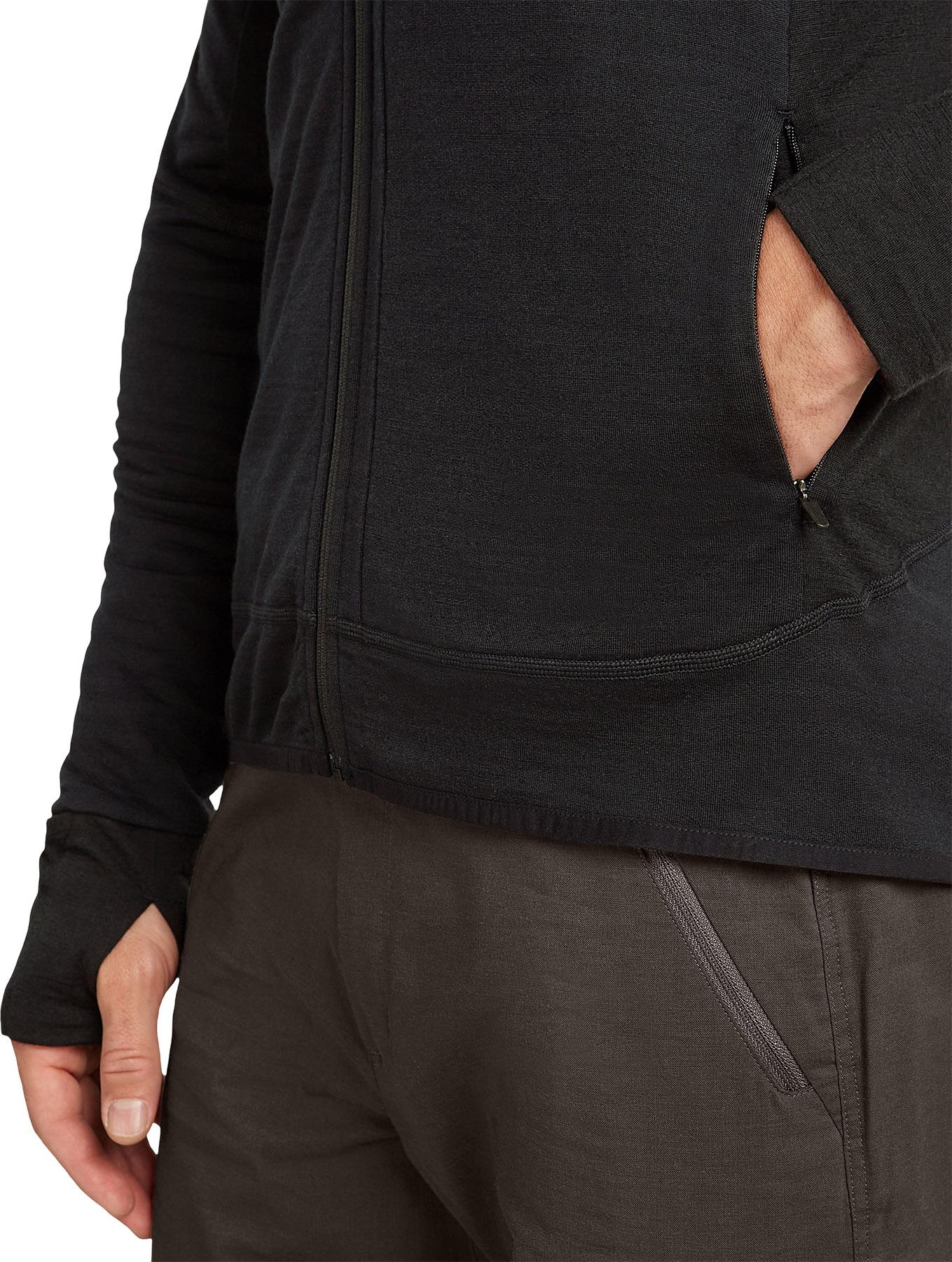 Product gallery image number 6 for product 300 RealFleece Descender Merino Blend Long Sleeve Zip Hoodie - Men's 