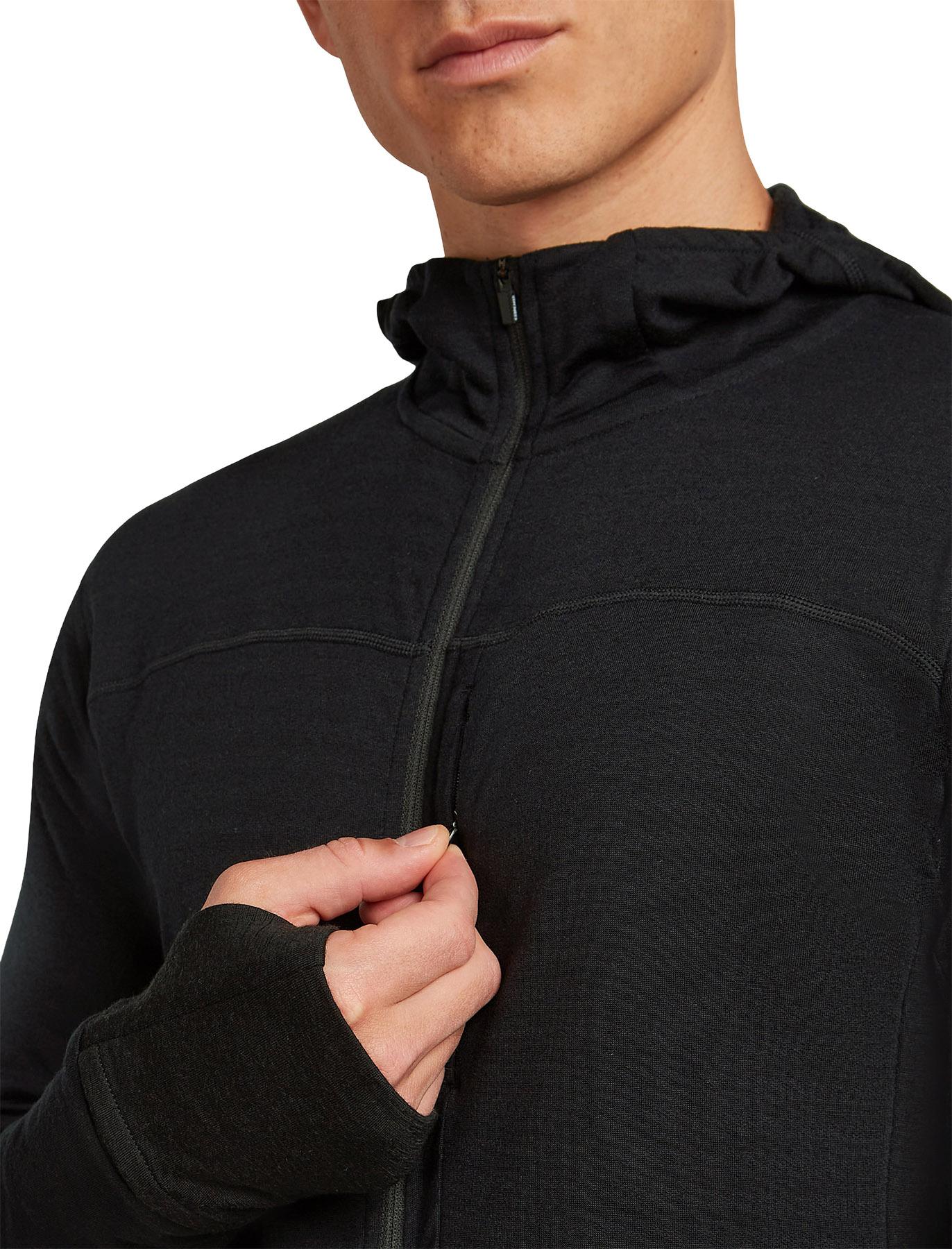 Product gallery image number 7 for product 300 RealFleece Descender Merino Blend Long Sleeve Zip Hoodie - Men's 