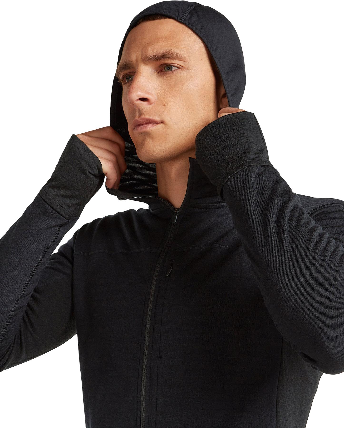 Product gallery image number 9 for product 300 RealFleece Descender Merino Blend Long Sleeve Zip Hoodie - Men's 