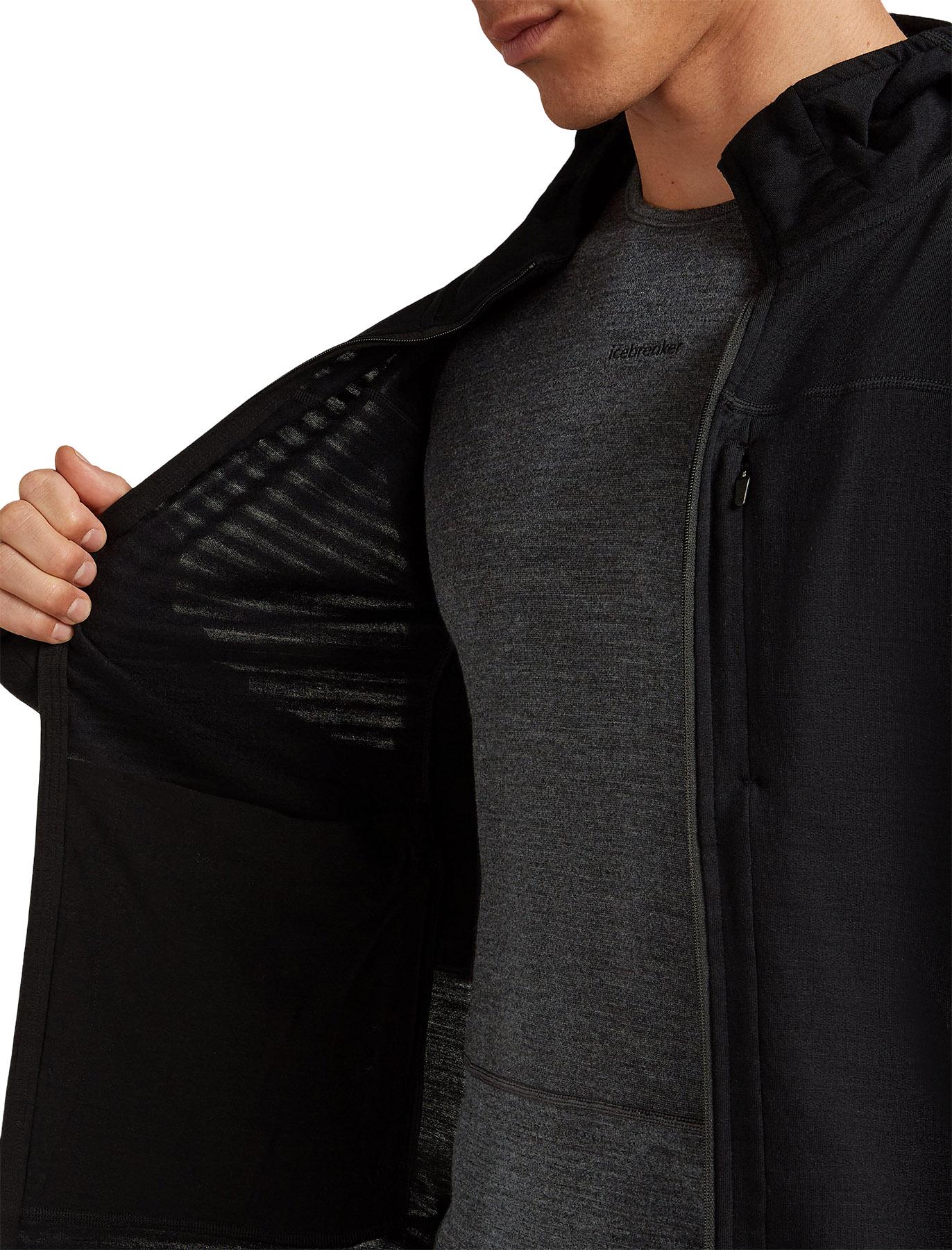 Product gallery image number 8 for product 300 RealFleece Descender Merino Blend Long Sleeve Zip Hoodie - Men's 