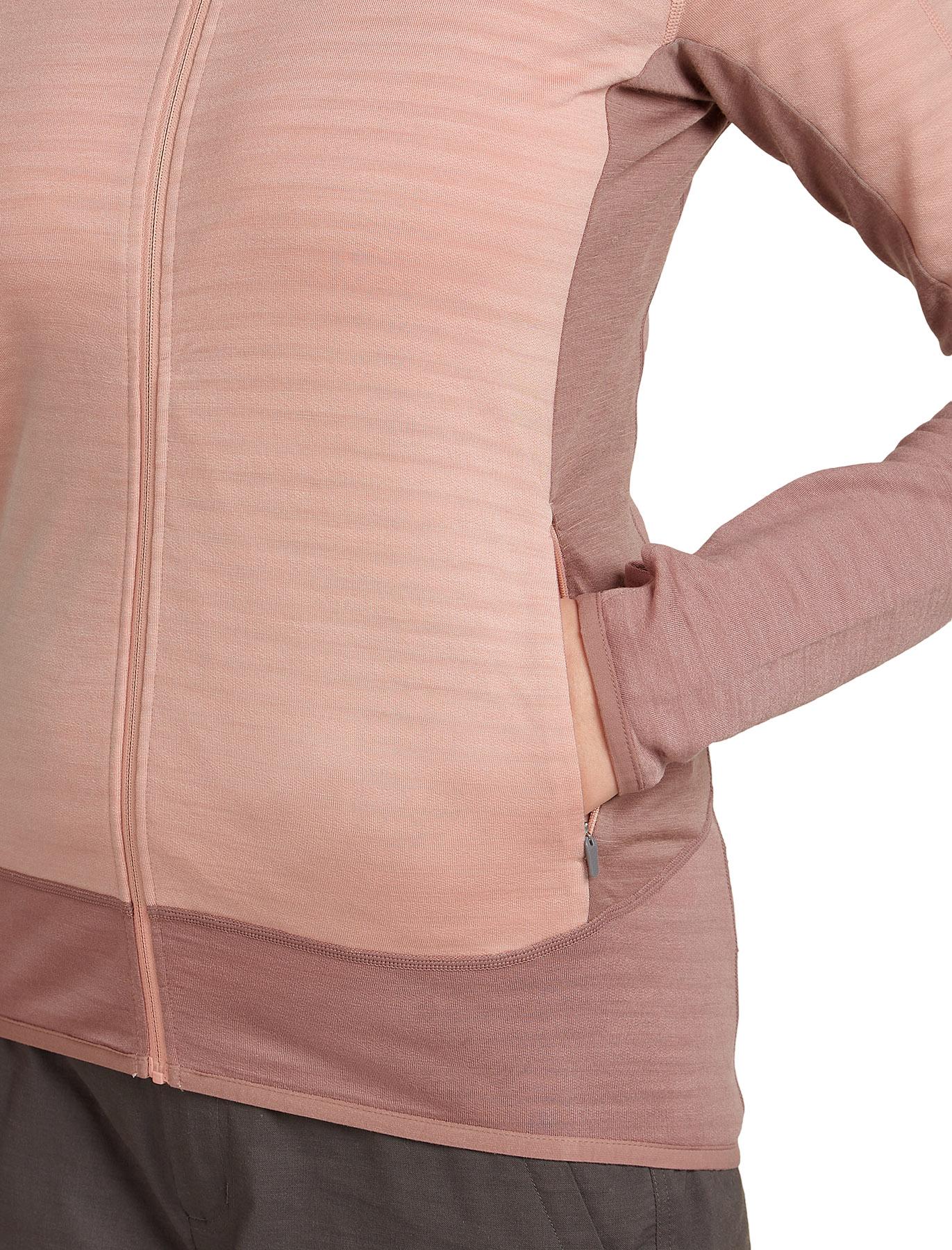 Product gallery image number 9 for product 300 RealFleece Descender Merino Blend Long Sleeve Zip Jacket - Women's