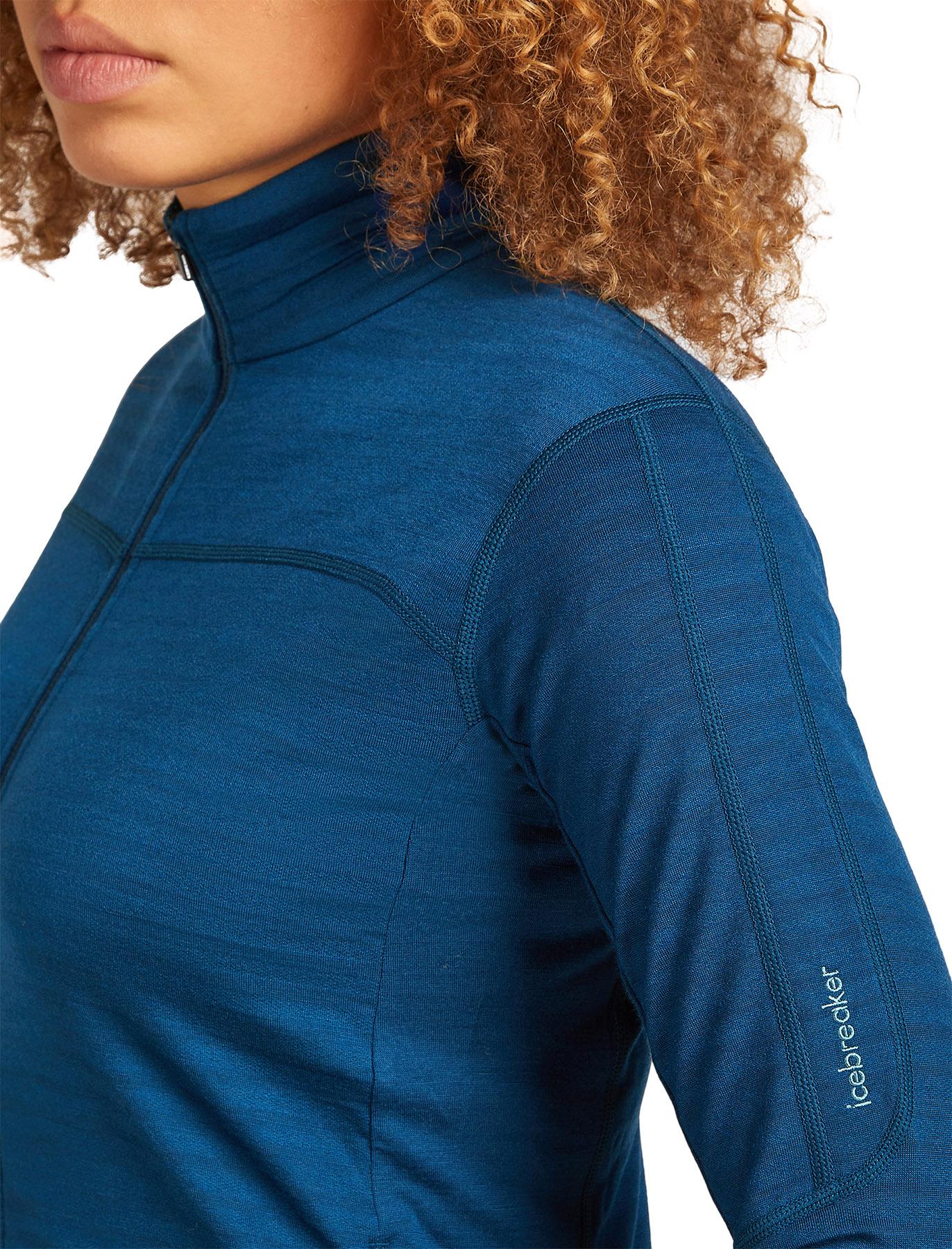 Product gallery image number 8 for product 300 RealFleece Descender Merino Blend Long Sleeve Zip Jacket - Women's