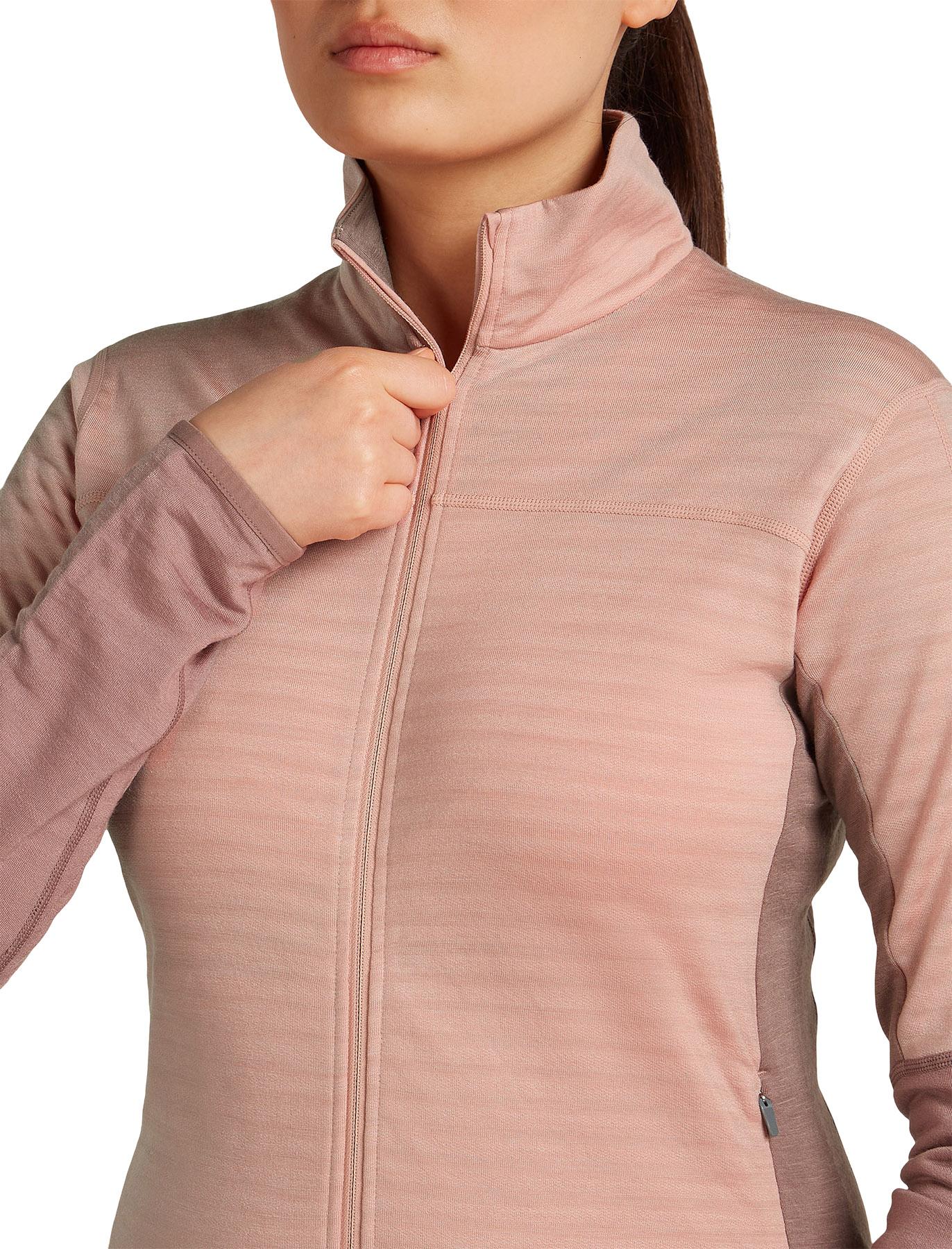 Product gallery image number 5 for product 300 RealFleece Descender Merino Blend Long Sleeve Zip Jacket - Women's