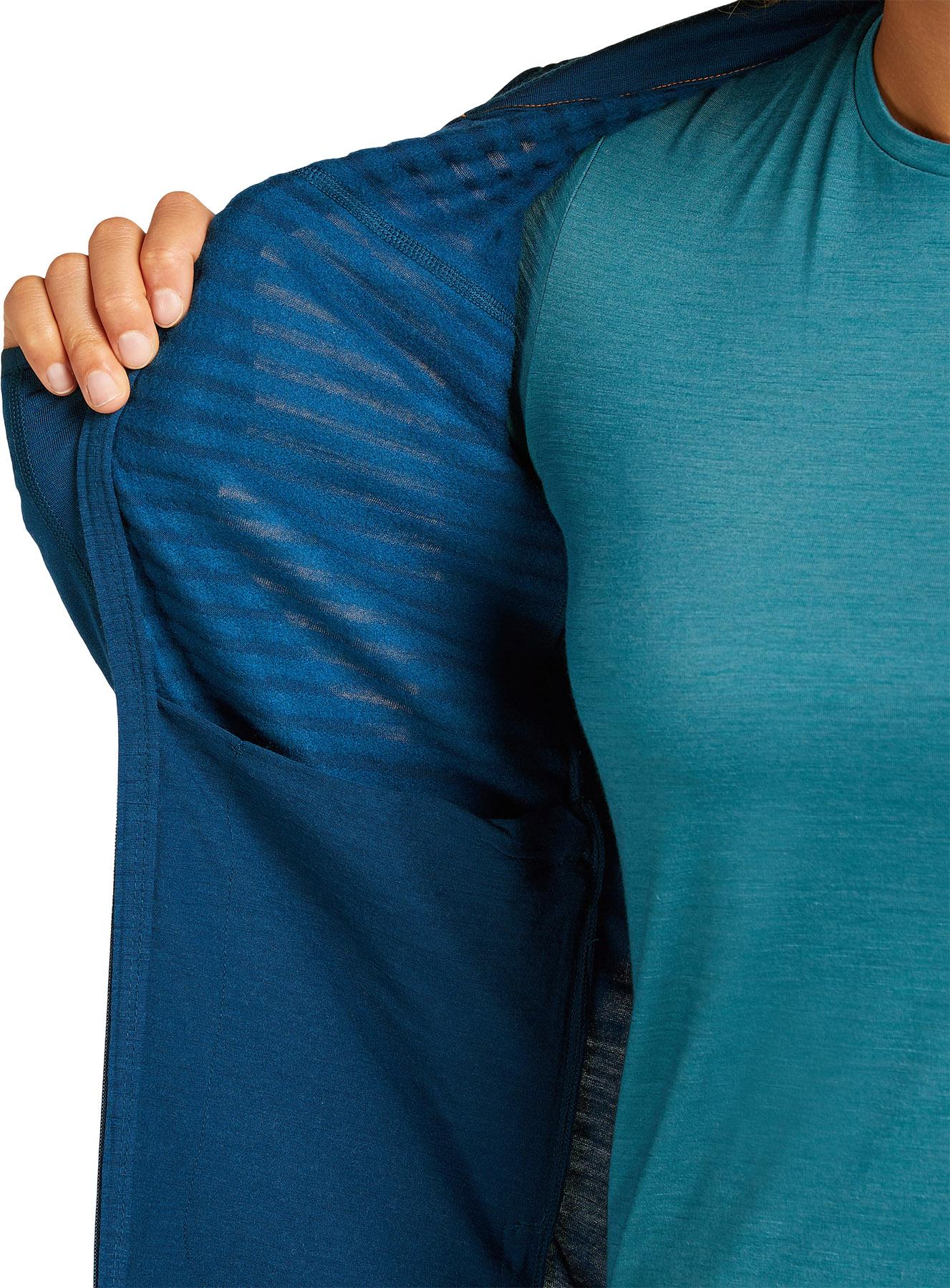Product gallery image number 6 for product 300 RealFleece Descender Merino Blend Long Sleeve Zip Jacket - Women's