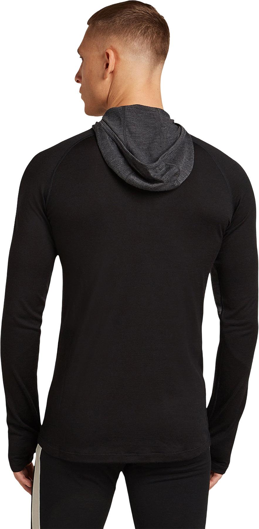 Product gallery image number 2 for product Merino 200 Oasis+ Long Sleeve Half Zip Thermal Hoodie - Men's 