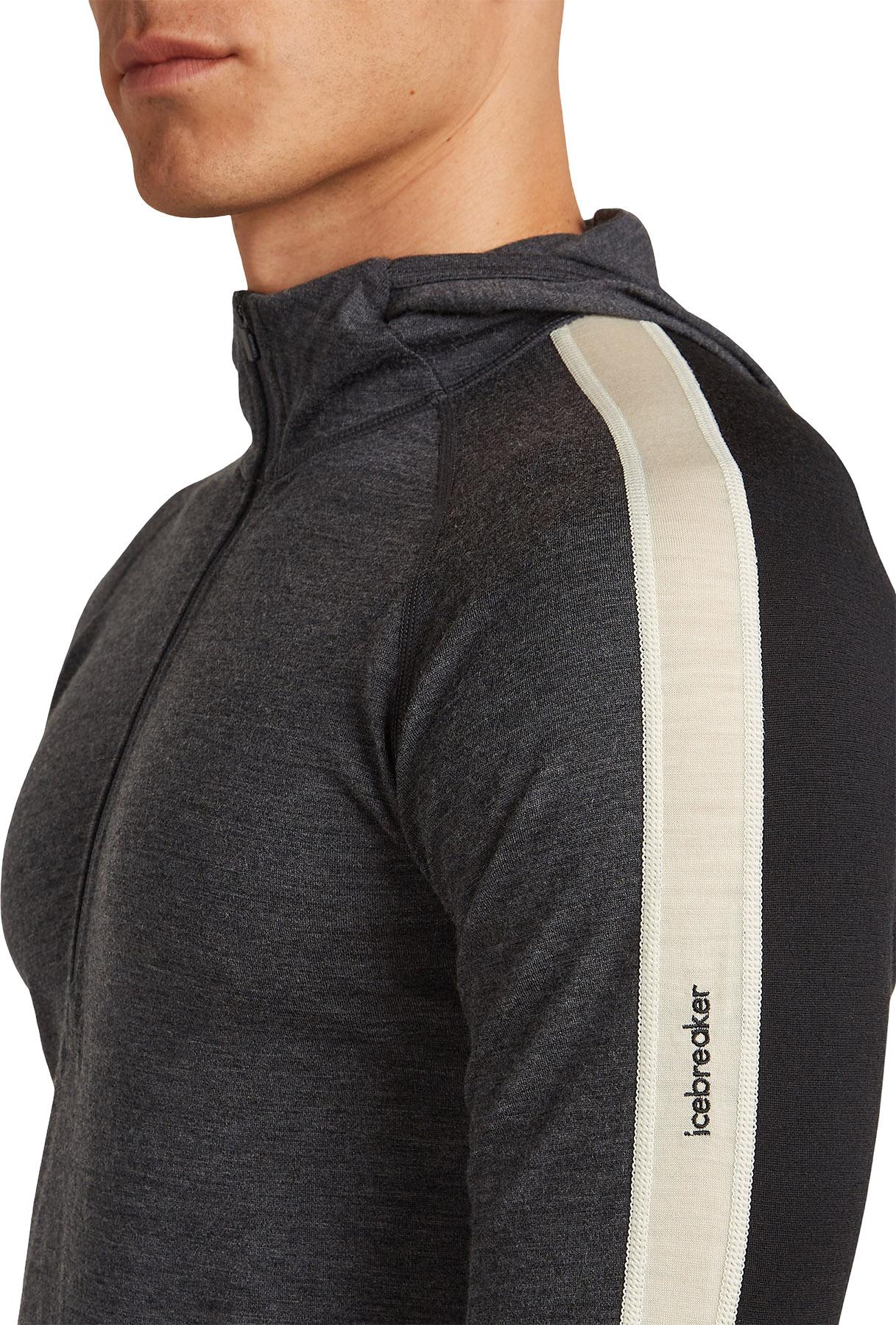 Product gallery image number 4 for product Merino 200 Oasis+ Long Sleeve Half Zip Thermal Hoodie - Men's 