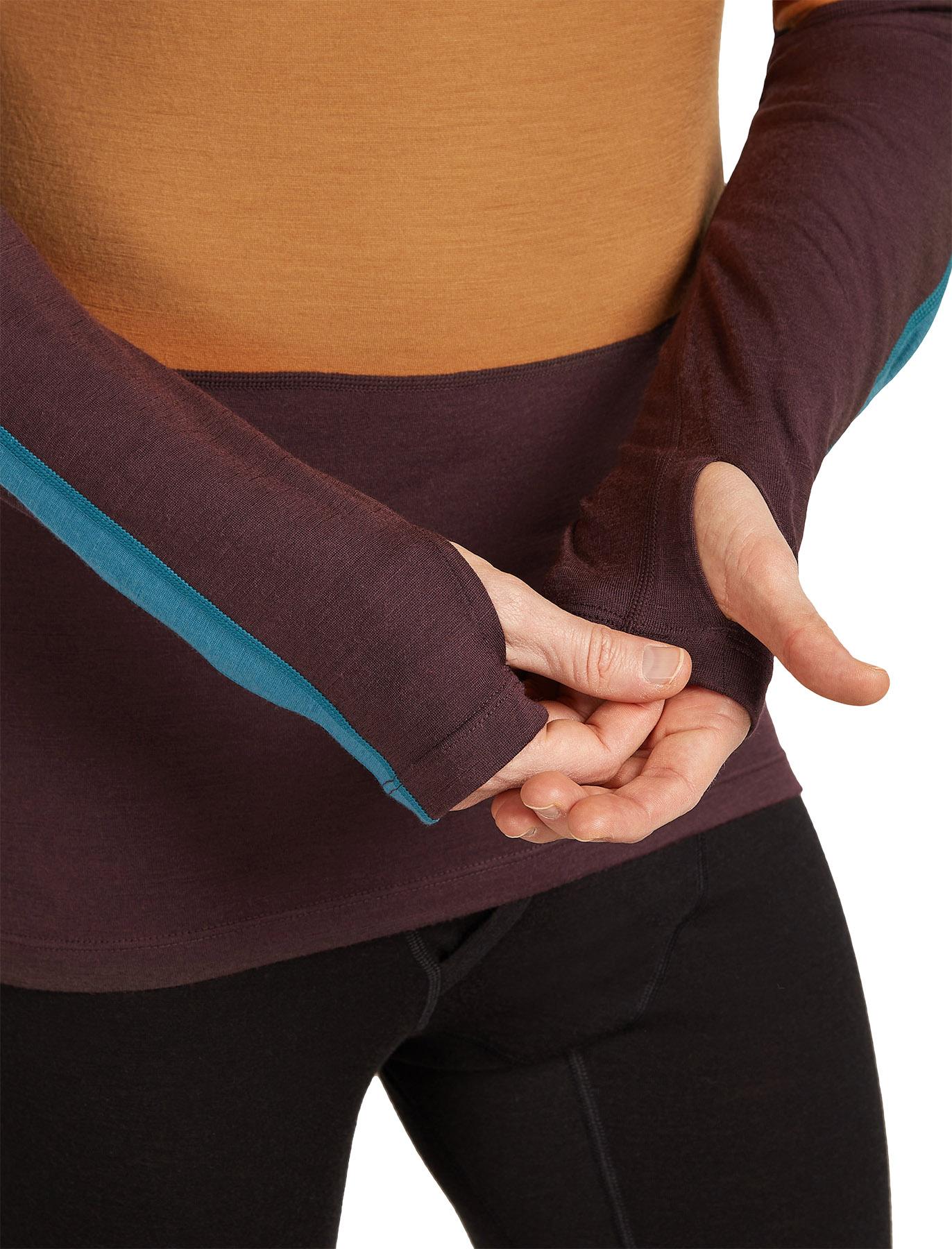 Product gallery image number 3 for product Merino 200 Oasis+ Long Sleeve Crewe Thermal Top - Men's 