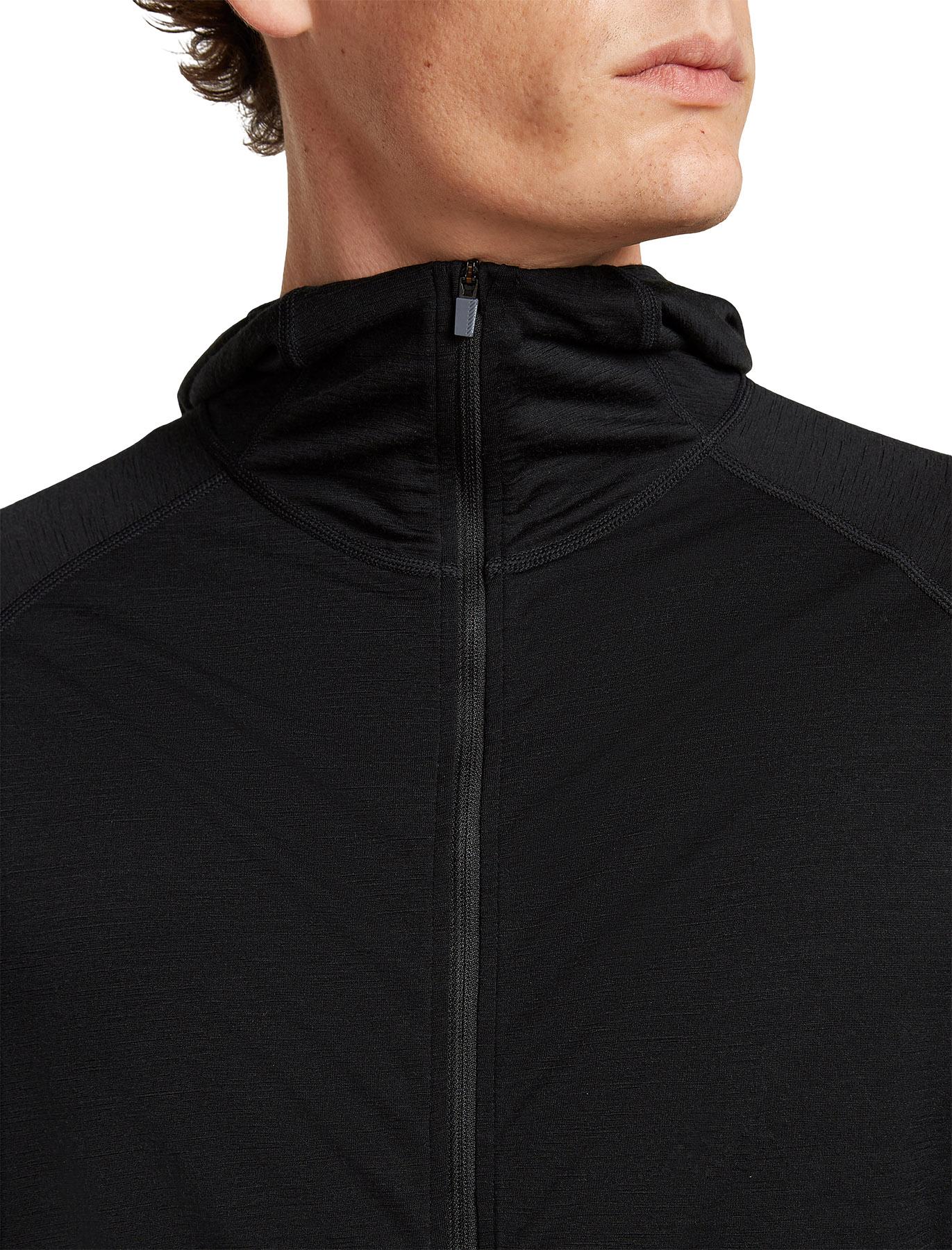 Product gallery image number 6 for product Men 150 MerinoFine Ace Long Sleeve Zip Hoodie