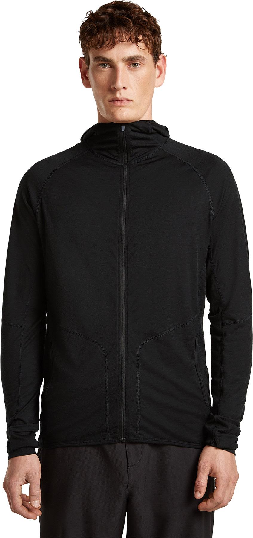 Product gallery image number 5 for product Men 150 MerinoFine Ace Long Sleeve Zip Hoodie