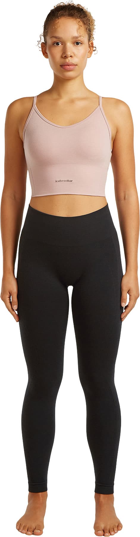 Product gallery image number 4 for product 260 Seamless Merino Blend Rib Strappy Tank Top - Women's