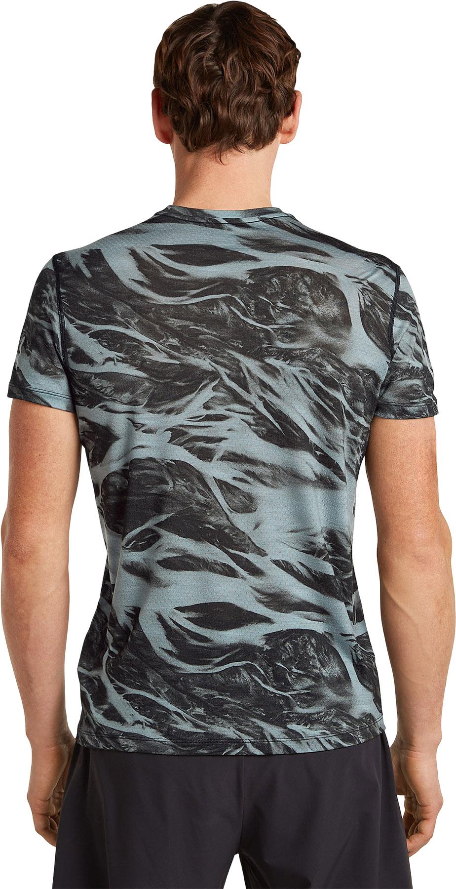 Product gallery image number 3 for product 125 Cool-Lite Speed Motion AOP Merino Blend Short Sleeve T-Shirt - Men's