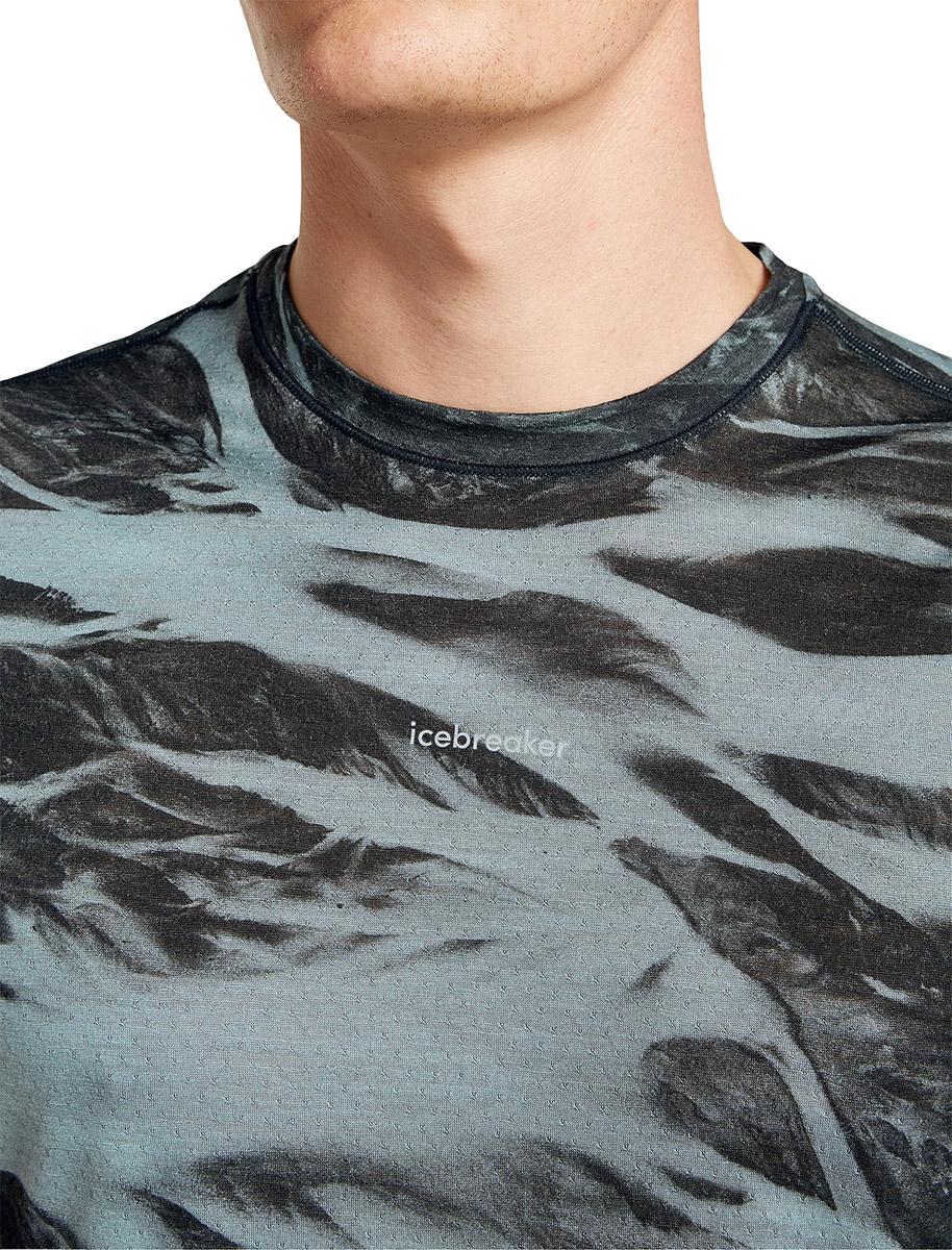 Product gallery image number 5 for product 125 Cool-Lite Speed Motion AOP Merino Blend Short Sleeve T-Shirt - Men's