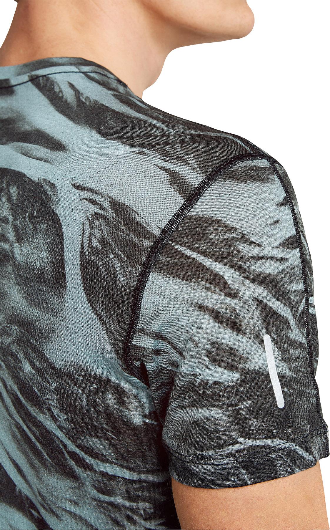 Product gallery image number 6 for product 125 Cool-Lite Speed Motion AOP Merino Blend Short Sleeve T-Shirt - Men's
