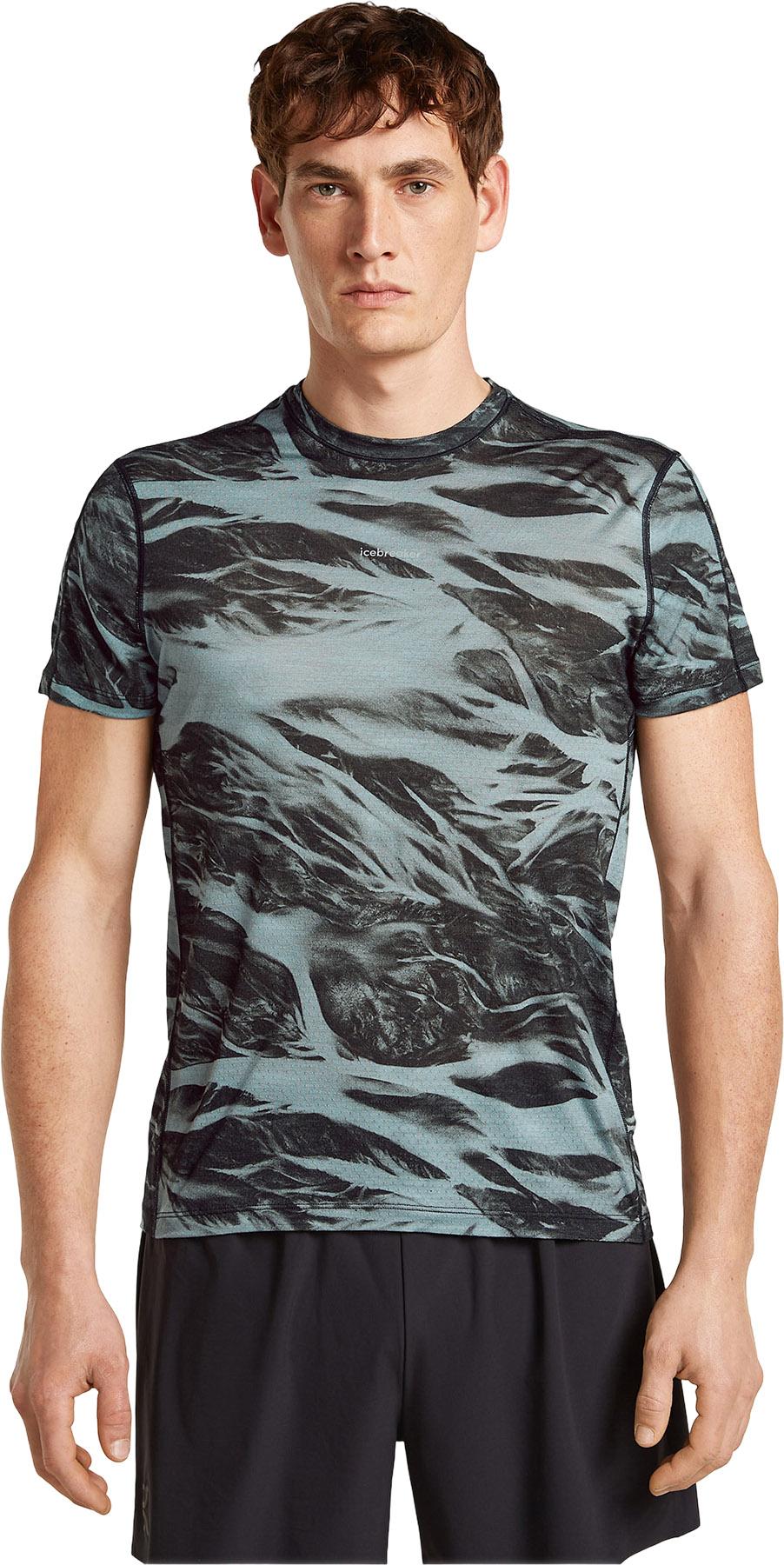 Product gallery image number 7 for product 125 Cool-Lite Speed Motion AOP Merino Blend Short Sleeve T-Shirt - Men's