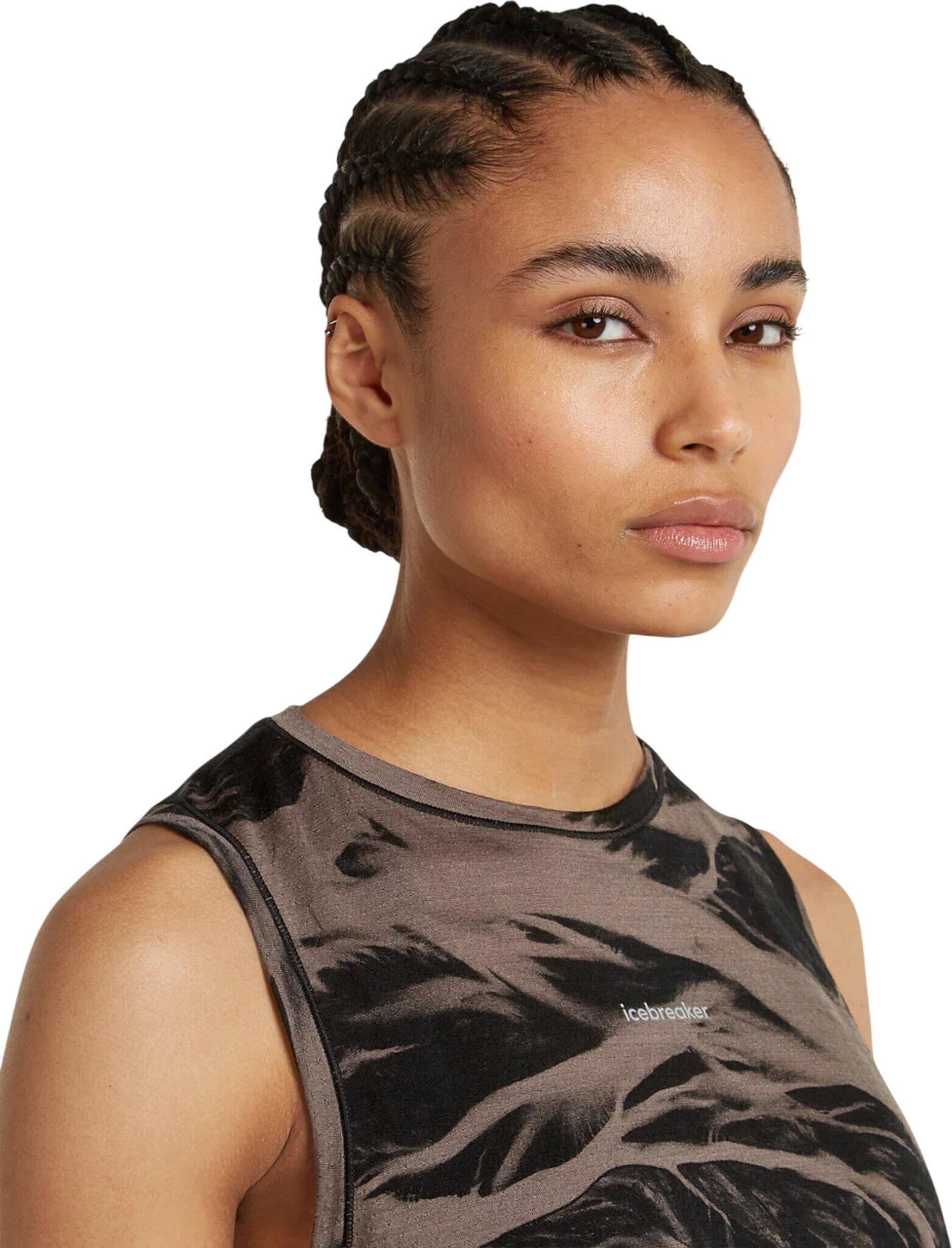 Product gallery image number 5 for product 125 Cool-Lite Speed Motion AOP Merino Blend Tank Top - Women's