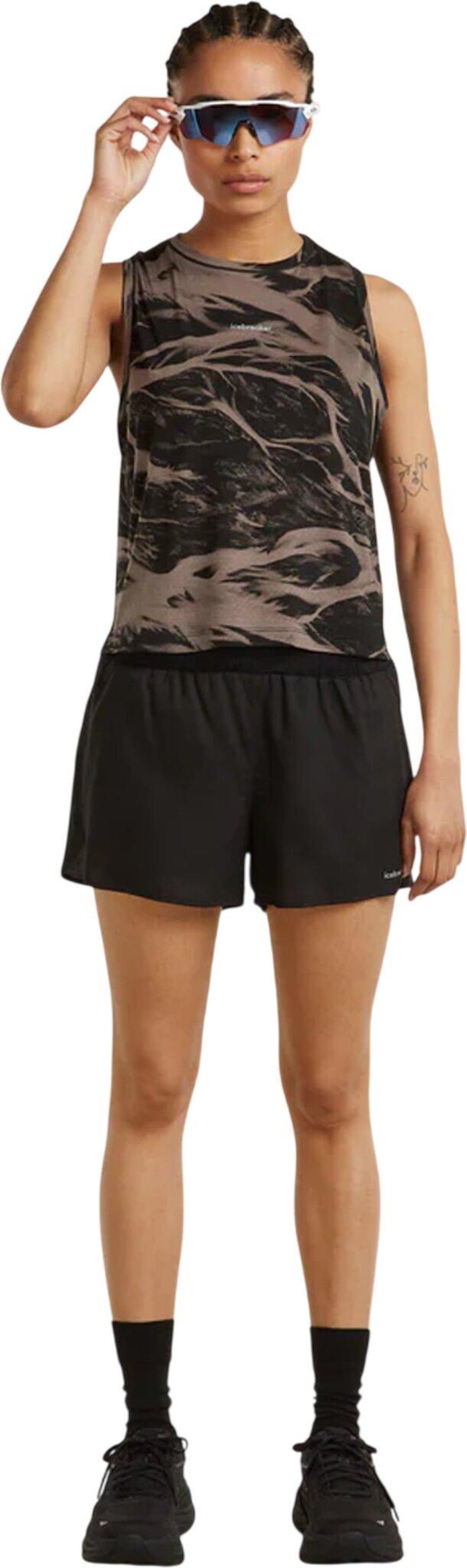 Product gallery image number 2 for product 125 Cool-Lite Speed Motion AOP Merino Blend Tank Top - Women's