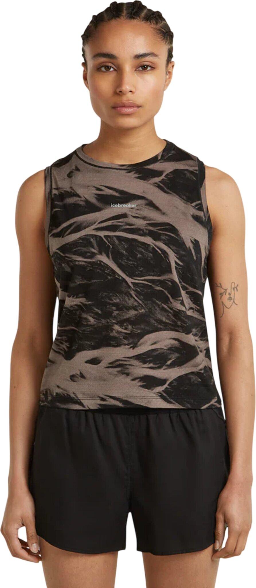 Product image for 125 Cool-Lite Speed Motion AOP Merino Blend Tank Top - Women's