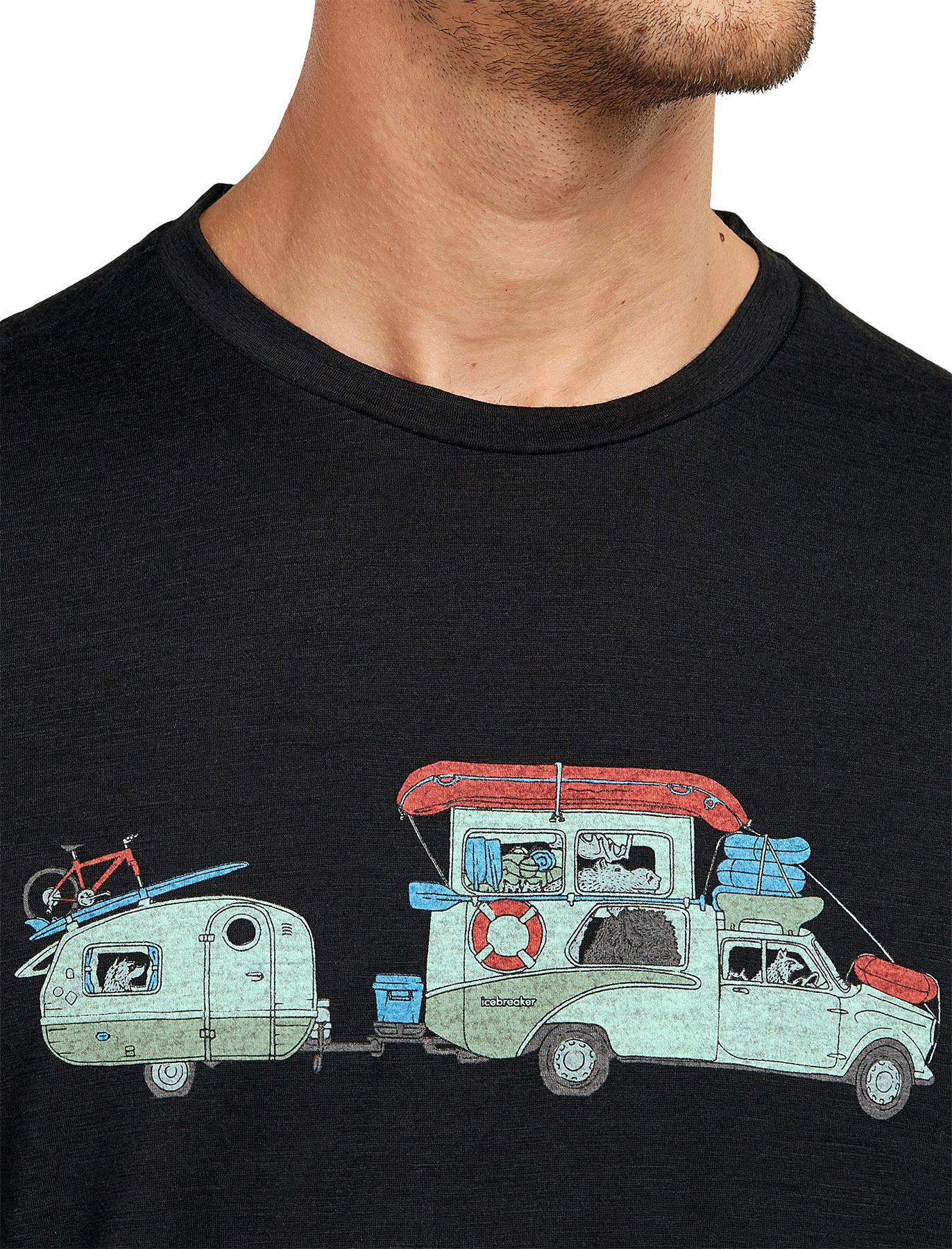 Numéro de l'image de la galerie de produits 2 pour le produit T-shirt à manches courtes en mérinos 150 Tech Lite Transportage - Homme