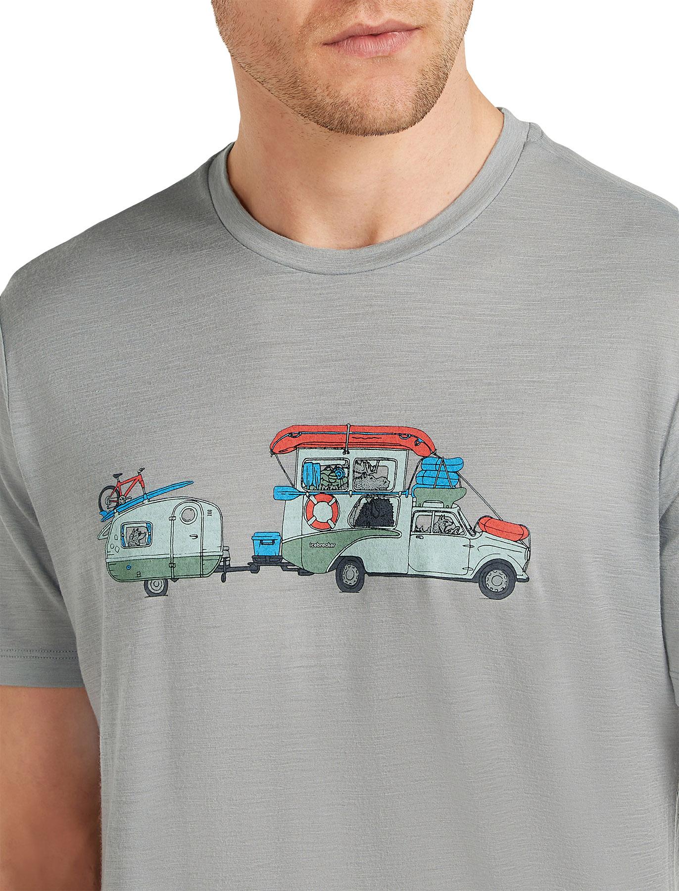 Product gallery image number 4 for product Merino 150 Tech Lite Transportage Short Sleeve T-Shirt - Men's