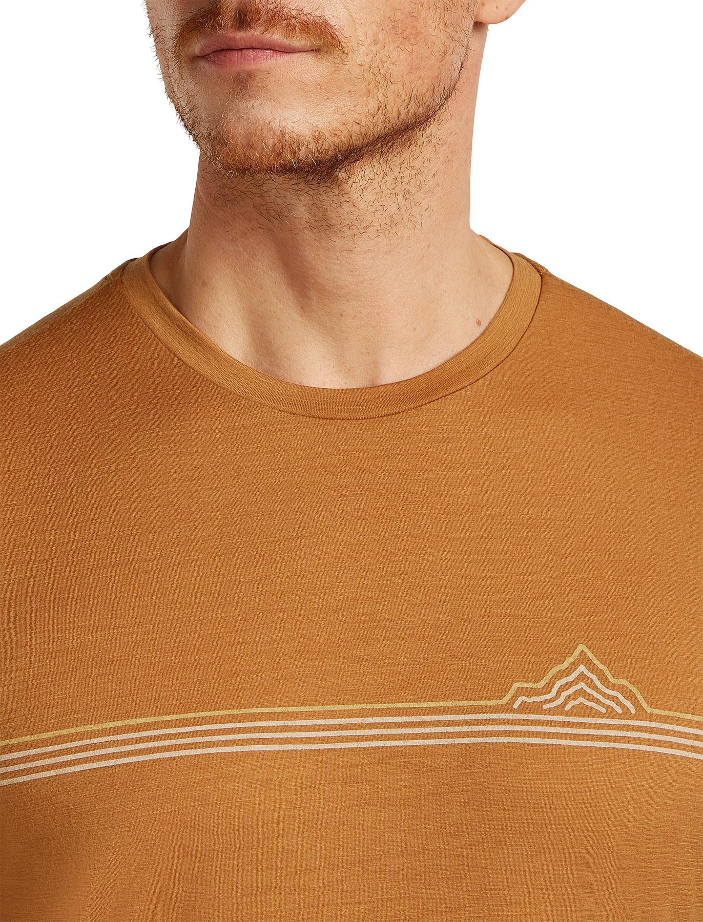Product gallery image number 4 for product Merino 150 Tech Lite Range Stripes Short Sleeve T-Shirt - Men's