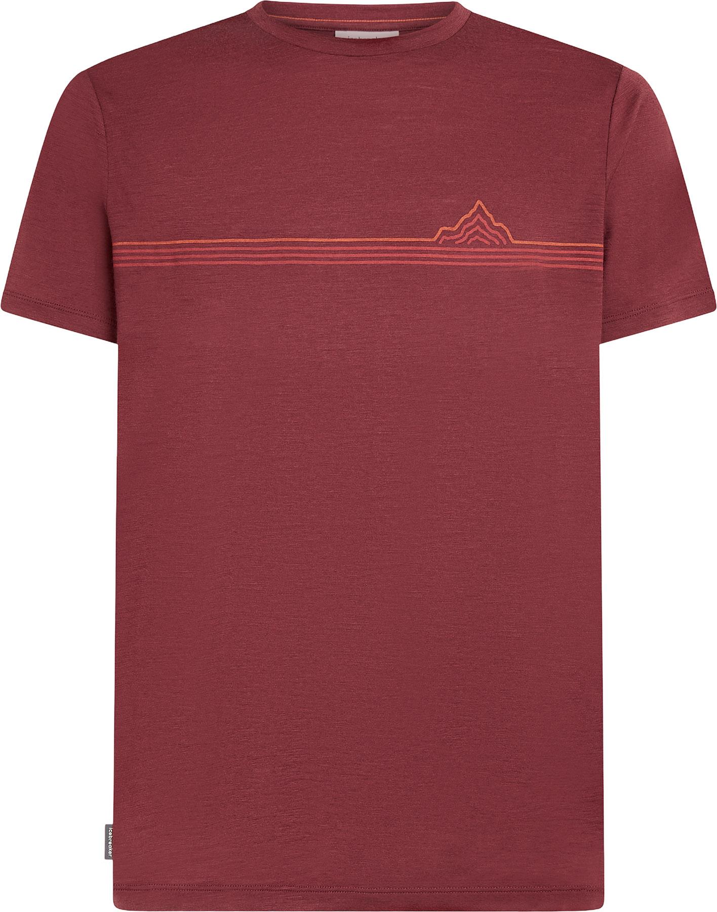 Product image for Merino 150 Tech Lite Range Stripes Short Sleeve T-Shirt - Men's