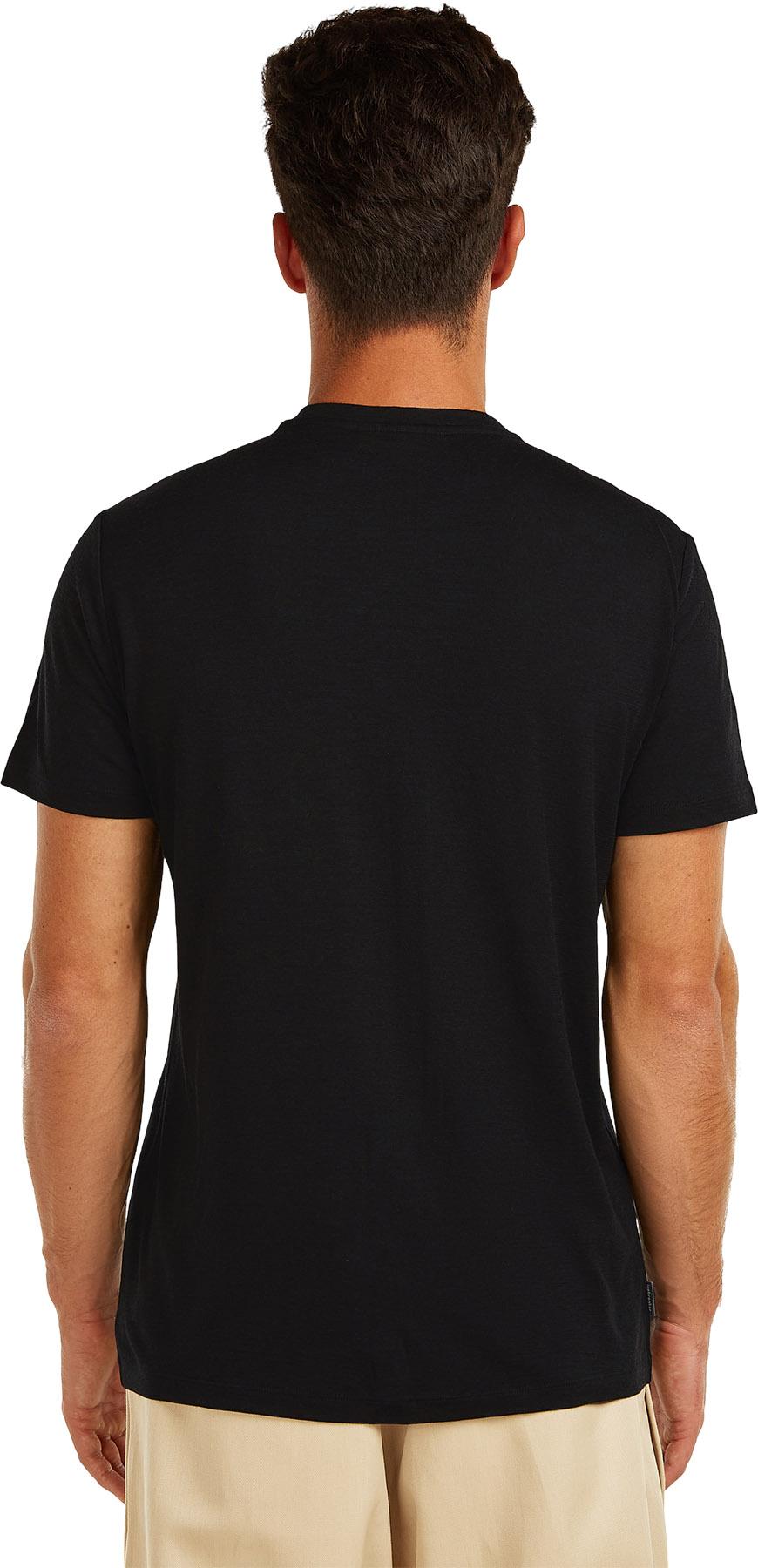 Product gallery image number 4 for product Men's Merino 150 Tech Lite Short Sleeve Tee Elevation Line