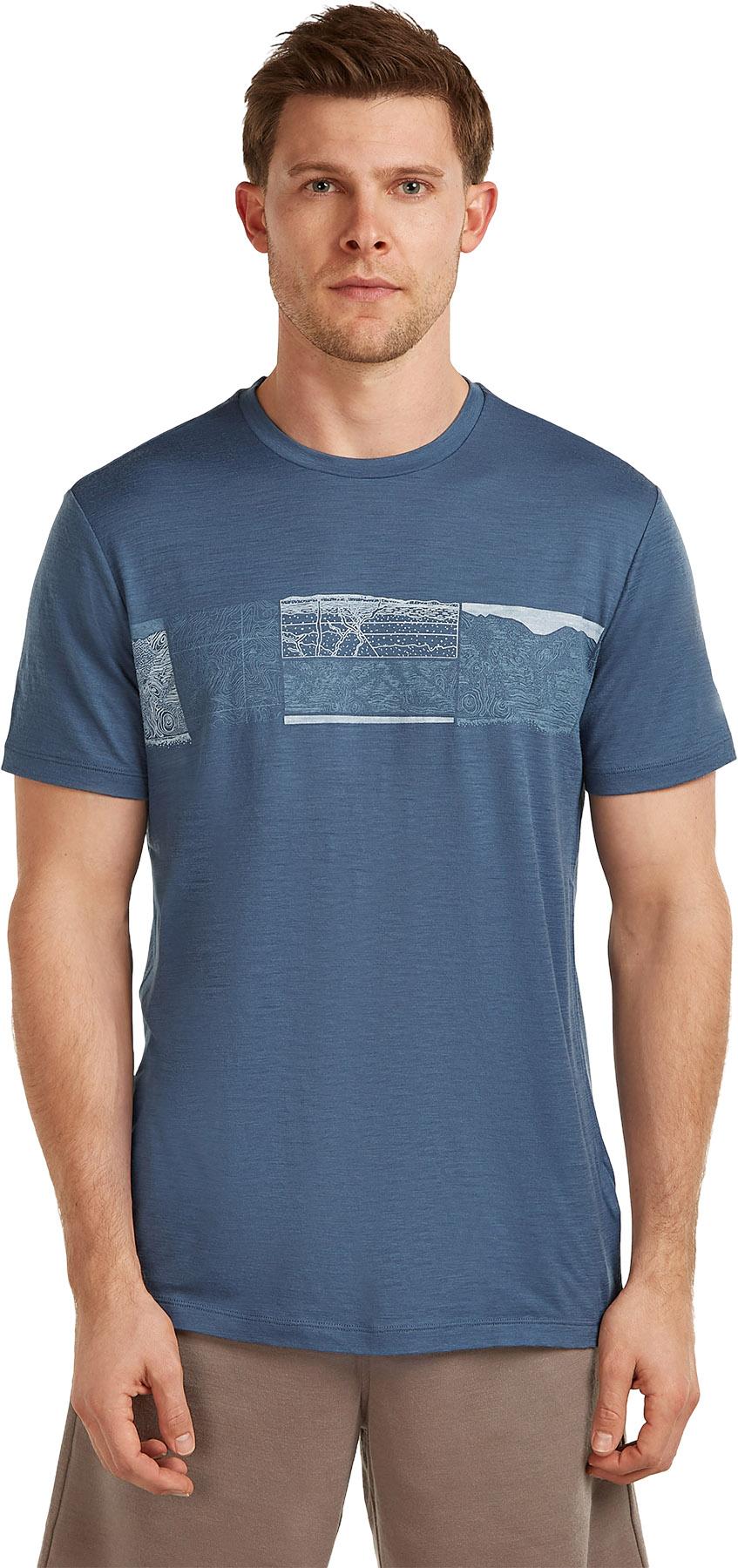 Product gallery image number 3 for product T-shirt à manches courtes en mérinos 150 Tech Lite Elevation Line - Homme  