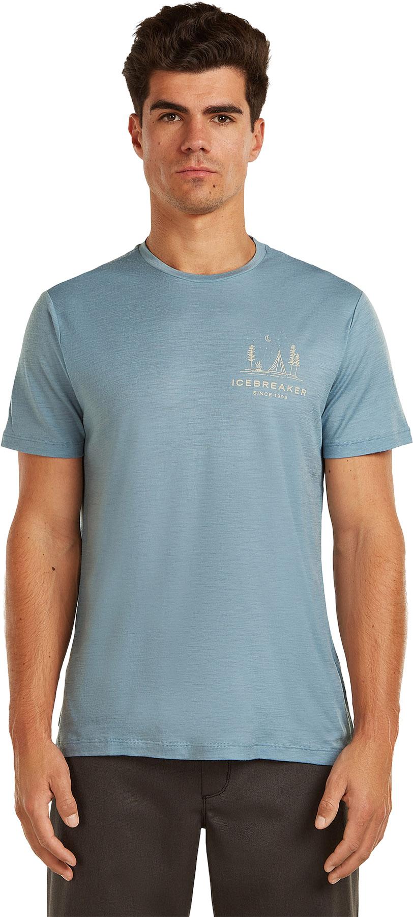 Product gallery image number 3 for product T-shirt à manches courtes en mérinos 150 Tech Lite Peaceful Pass - Homme