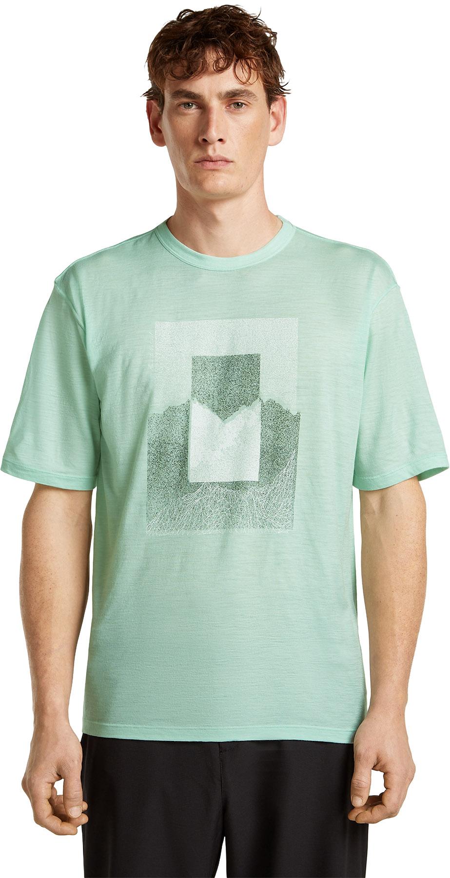 Product gallery image number 4 for product Merino 150 Tech Lite Mountain Shift Relaxed Short Sleeve T-Shirt - Men's 