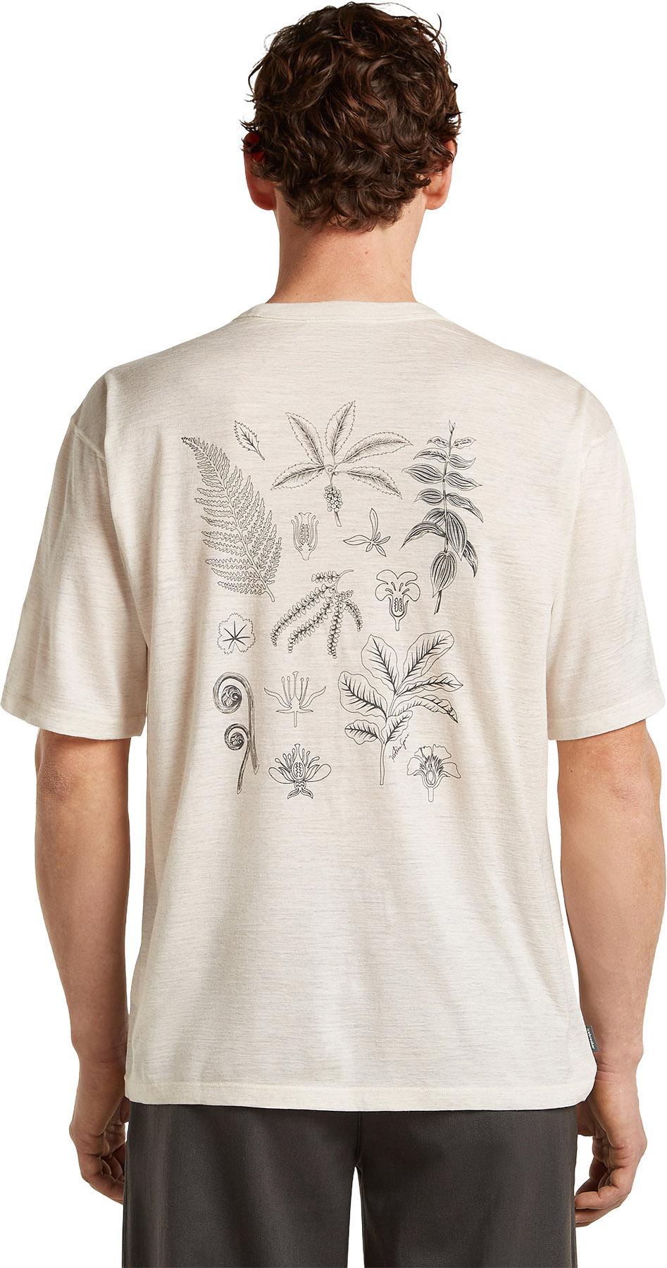 Product gallery image number 2 for product Men's Merino 150 Tech Lite Short Sleeve Relaxed Tee Fern Study