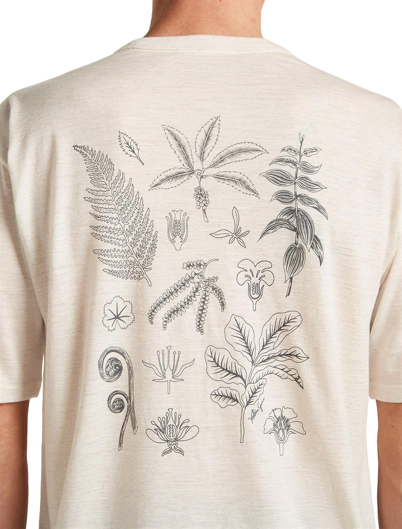 Product gallery image number 4 for product Men's Merino 150 Tech Lite Short Sleeve Relaxed Tee Fern Study