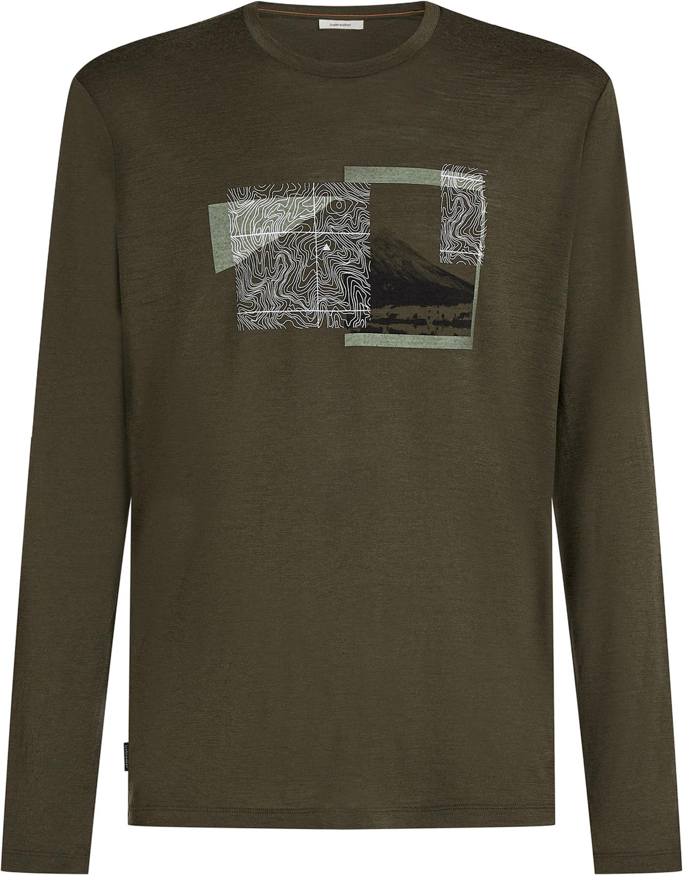 Product image for T-shirt à manches longues en mérinos 150 Tech Lite Peak Balance - Homme