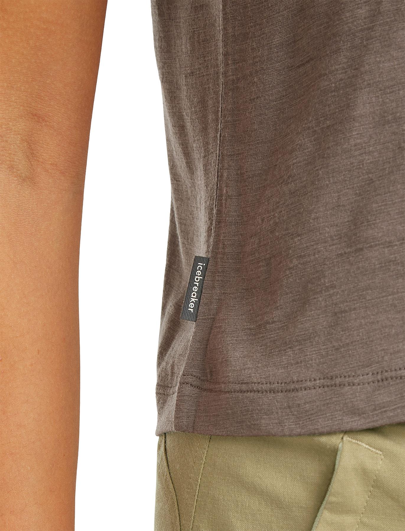 Product gallery image number 4 for product T-shirt écourté à manches courtes en mérinos 150 Tech Lite Seed Story - Femme