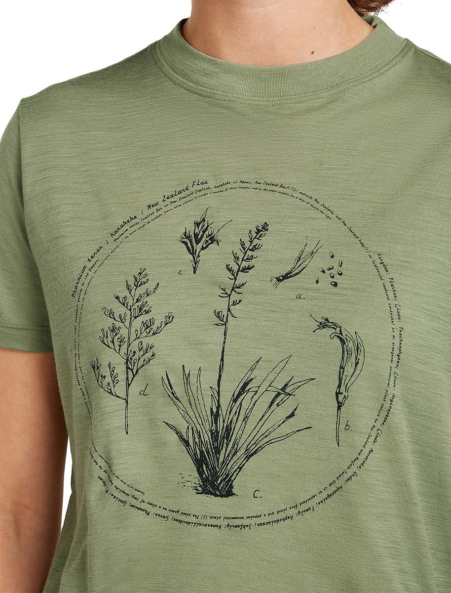 Product gallery image number 5 for product Merino 150 Tech Lite Seed Story Short Sleeve Crop T-Shirt - Women's