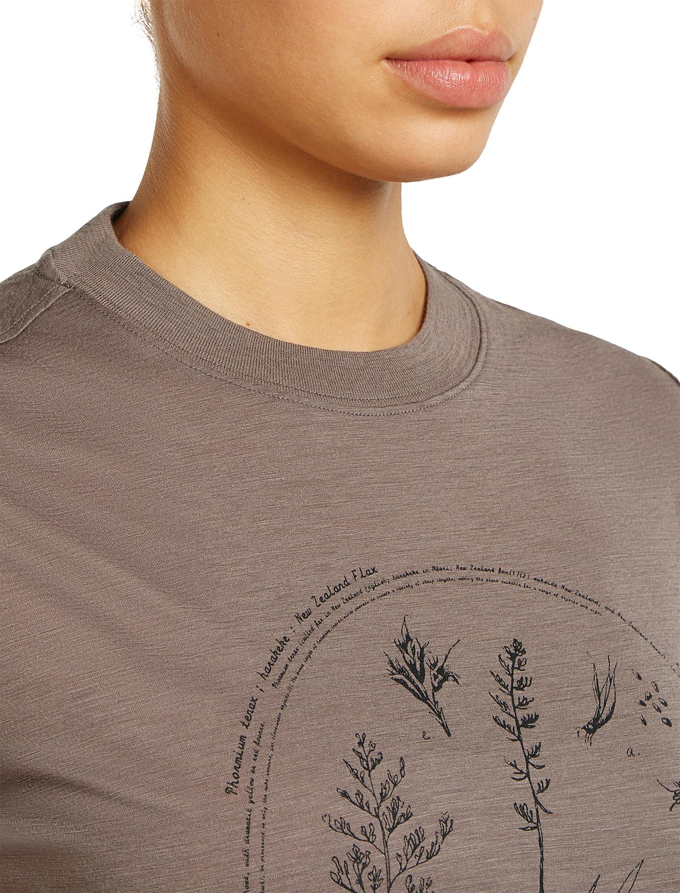 Product gallery image number 6 for product T-shirt écourté à manches courtes en mérinos 150 Tech Lite Seed Story - Femme