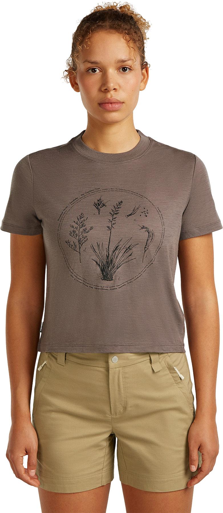 Product gallery image number 7 for product T-shirt écourté à manches courtes en mérinos 150 Tech Lite Seed Story - Femme