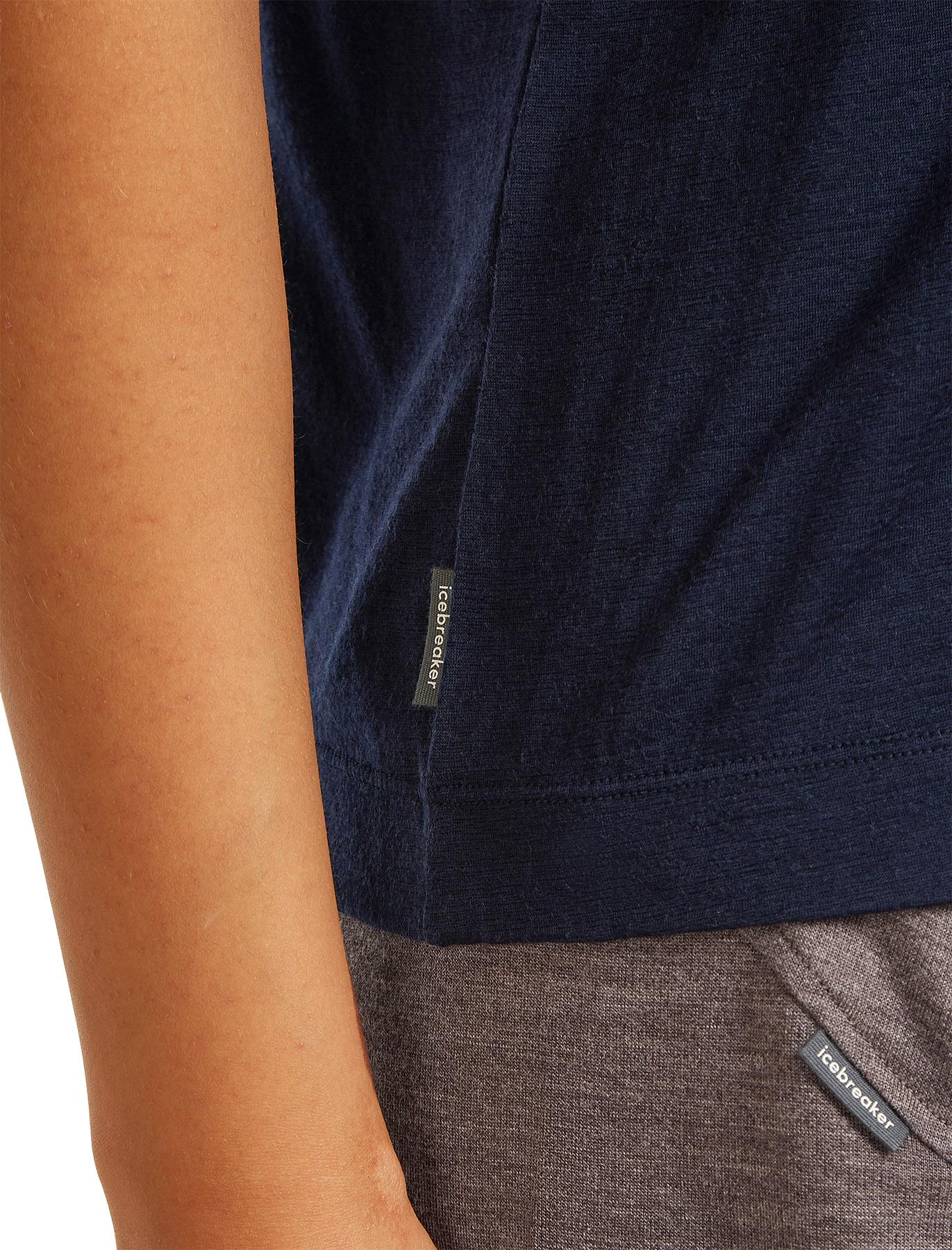 Product gallery image number 5 for product Merino 150 Tech Lite Relaxed Short Sleeve V Neck T-Shirt - Women's